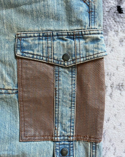 SS03 Dolce & Gabbana Robust Cargo Denim Jeans (XL)