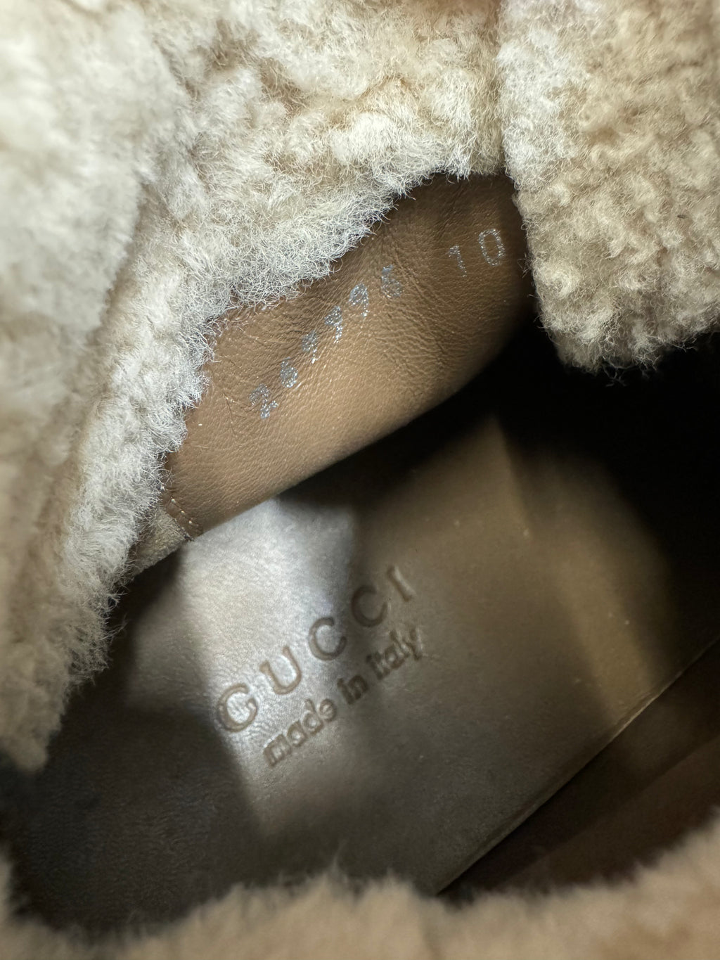 2000s Brown Gucci High Fur Mountain High Daily Shoes (45)