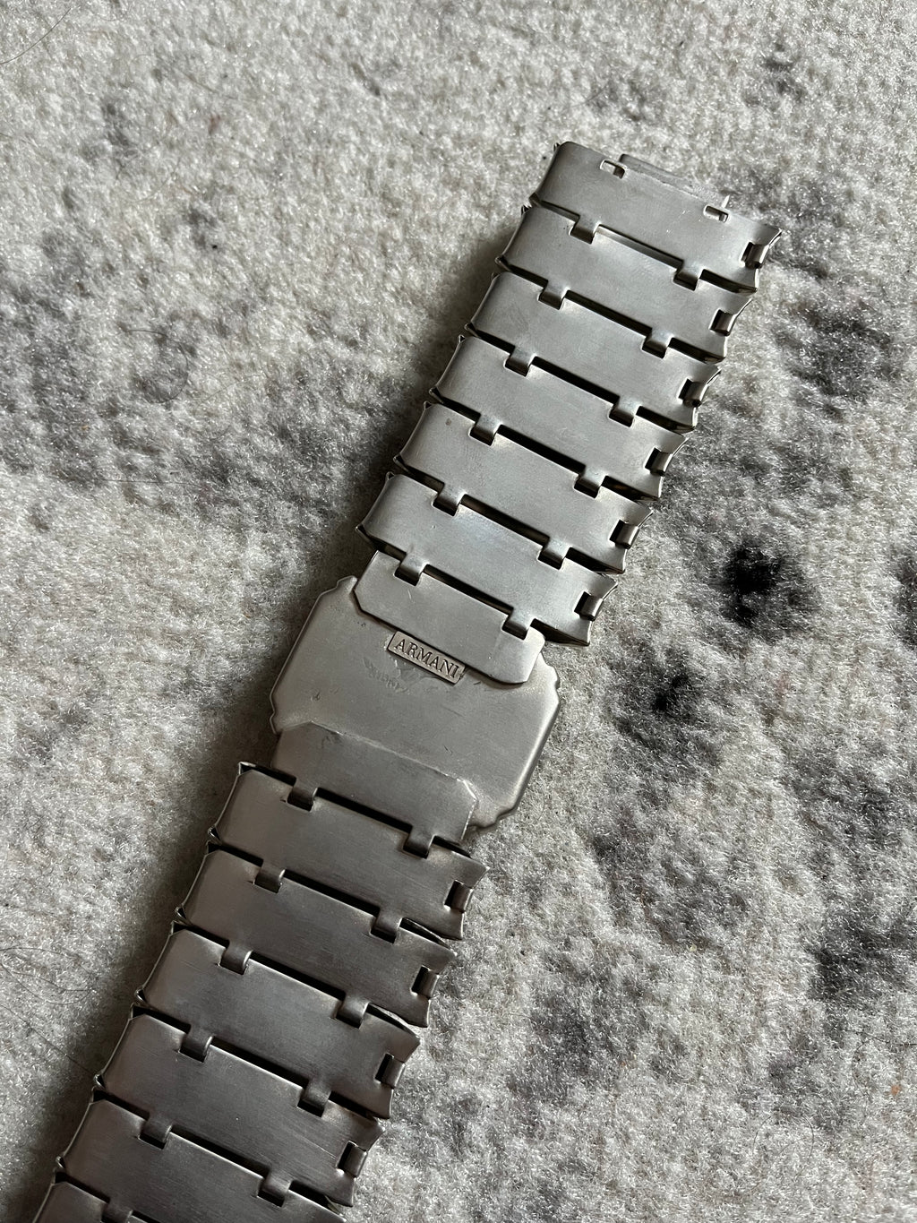 Armani Rockstar Silver Bracelet