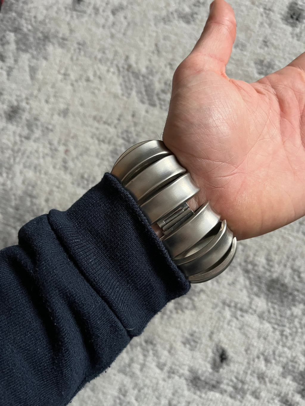 Armani Rockstar Silver Bracelet