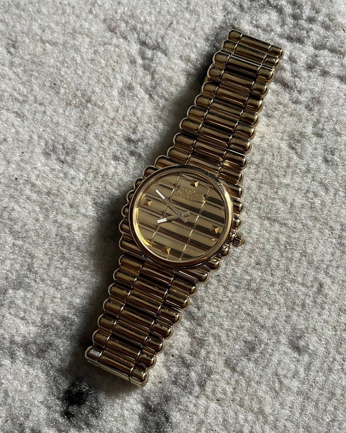 Jean Paul Gaultier Archive Gold Bullet Watch