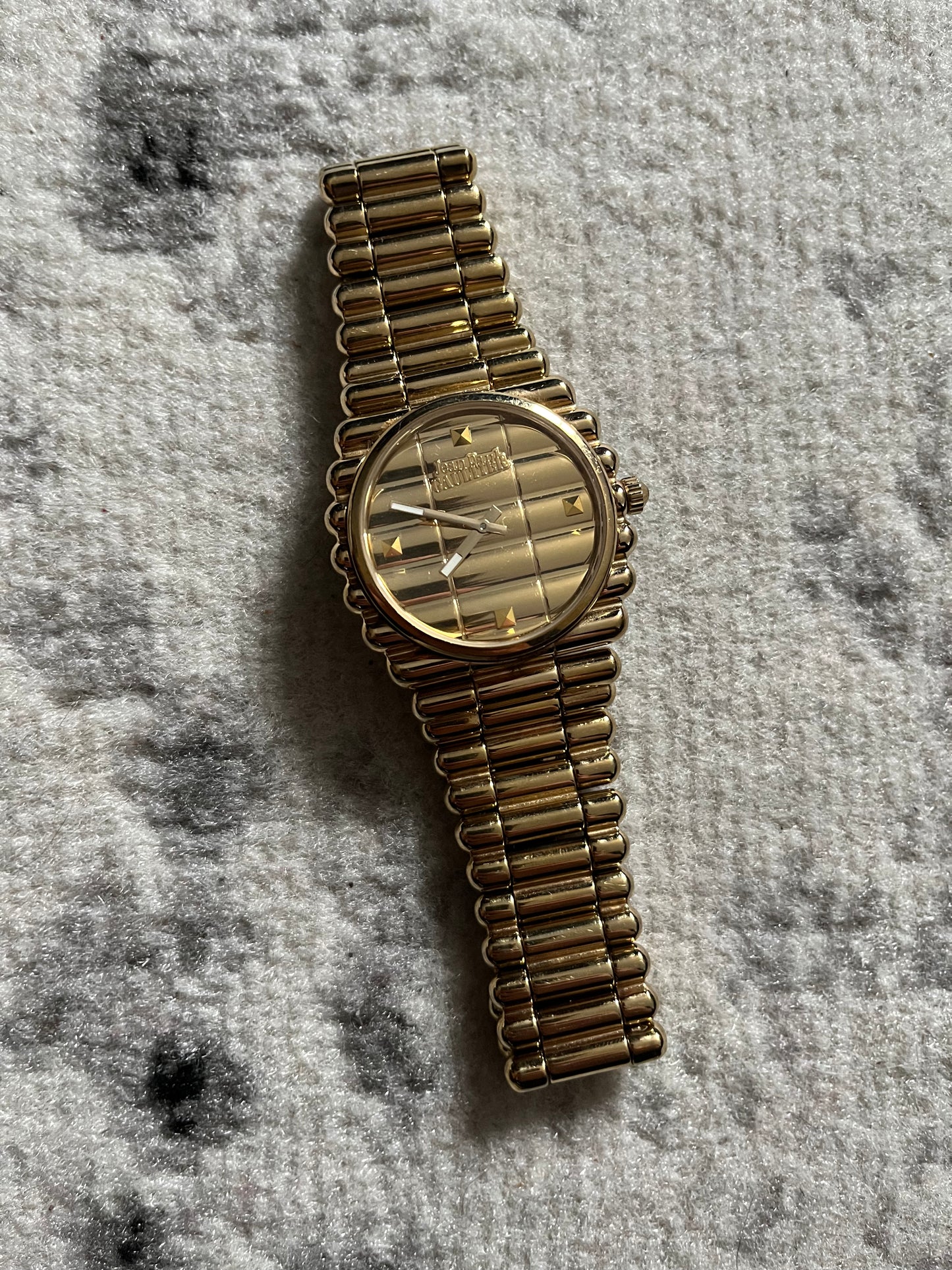 Jean Paul Gaultier Archive Gold Bullet Watch