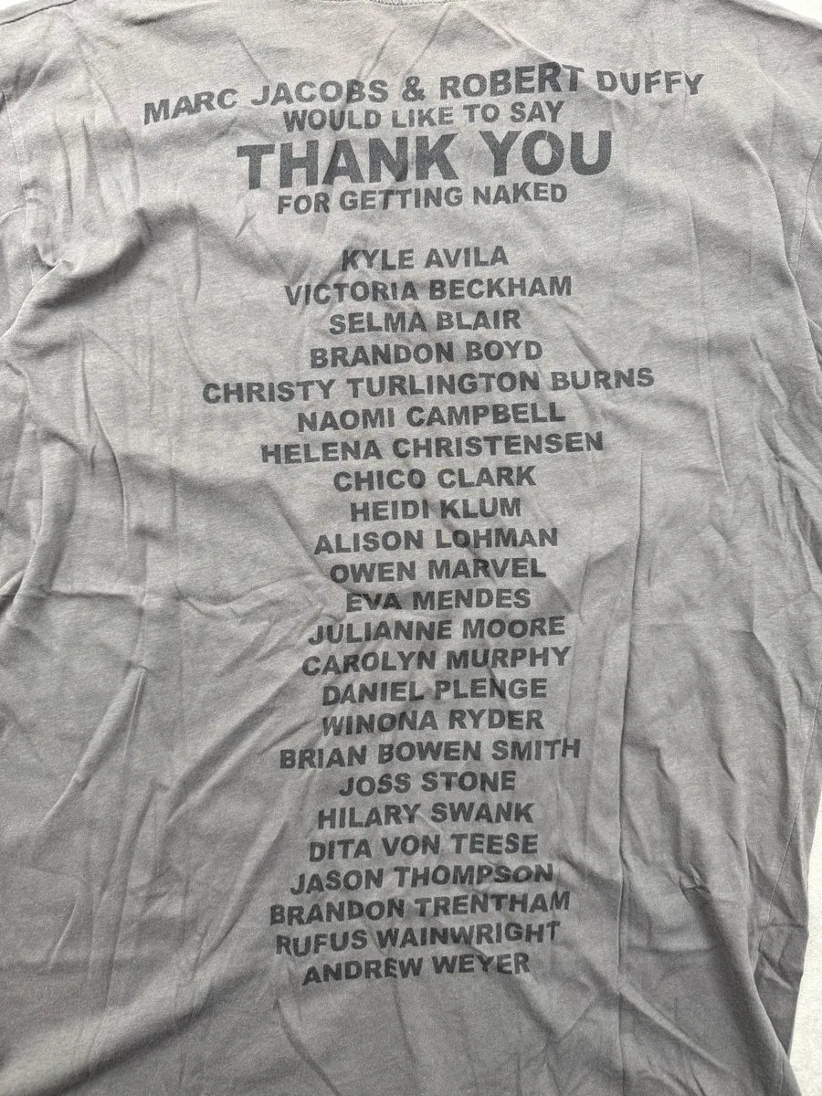 Marc Jacobs Taupe Protect Your Organ Graphic T-Shirt SATvbhOx 6