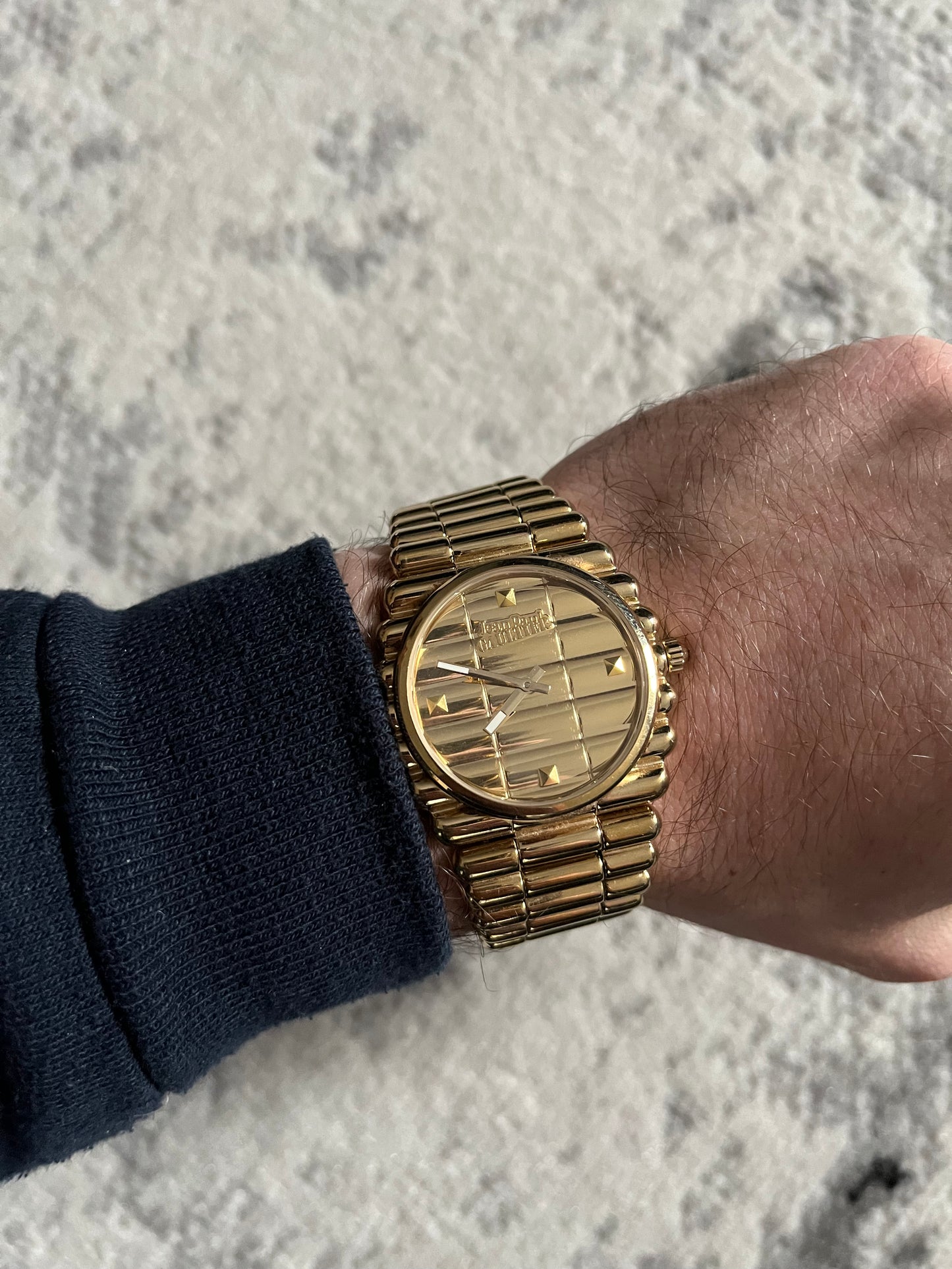 Jean Paul Gaultier Archive Gold Bullet Watch