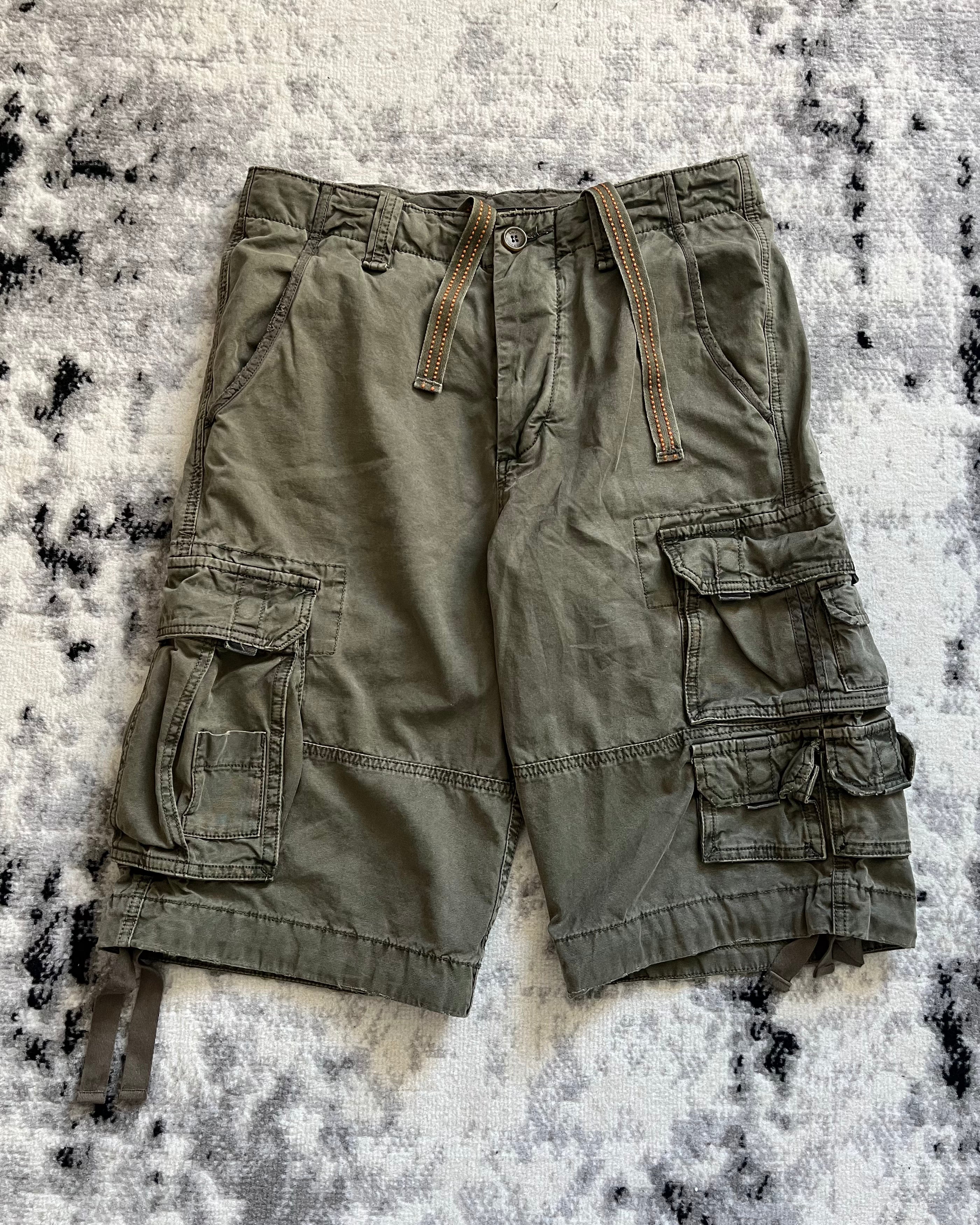 FW06 Dolce & Gabbana Olive Cargo Shorts (L)