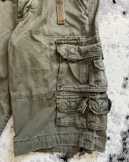 FW06 Dolce & Gabbana Olive Cargo Shorts (L)