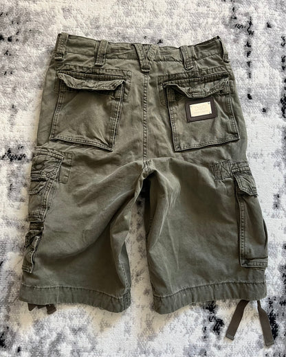 FW06 Dolce & Gabbana Olive Cargo Shorts (L)