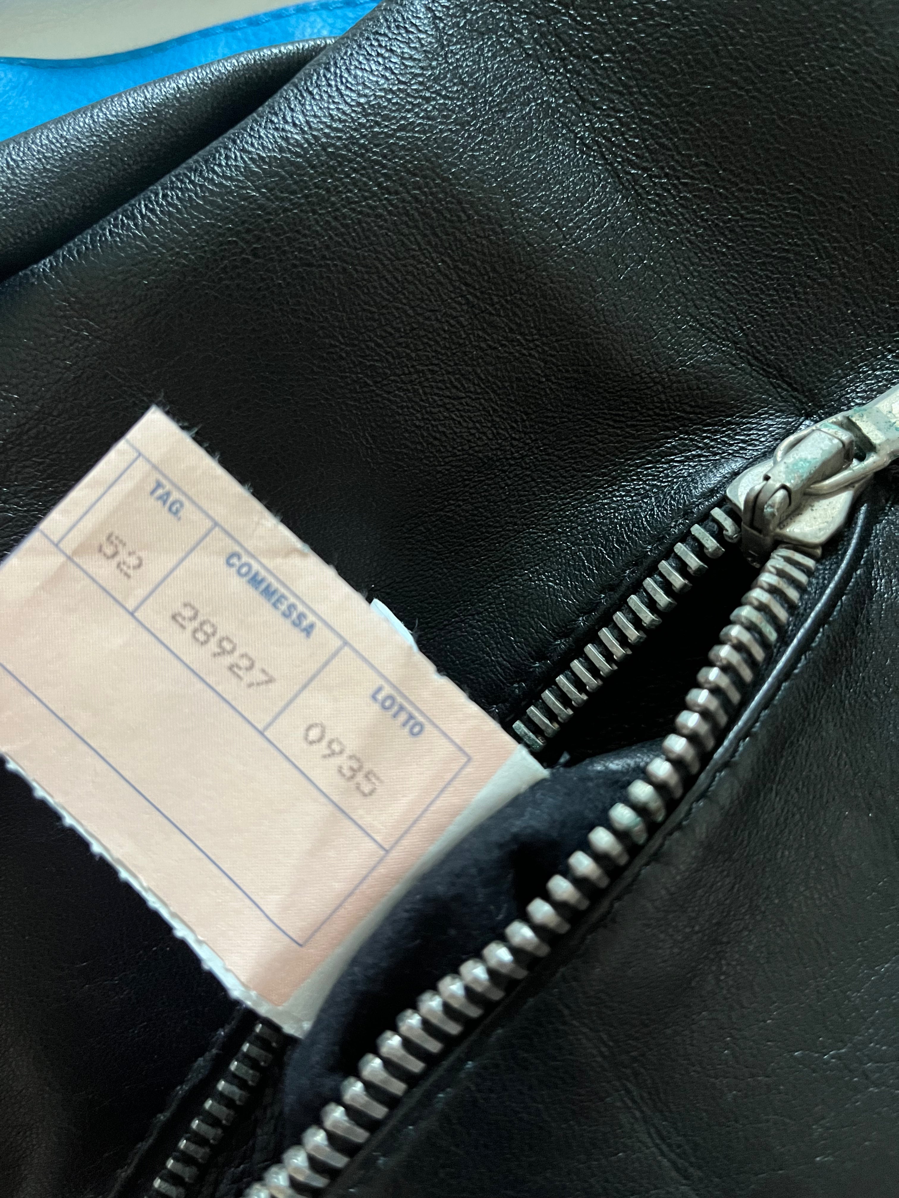 SS2001 Dolce & Gabbana Mythic Runway Biker Leather Jacket (M/L)