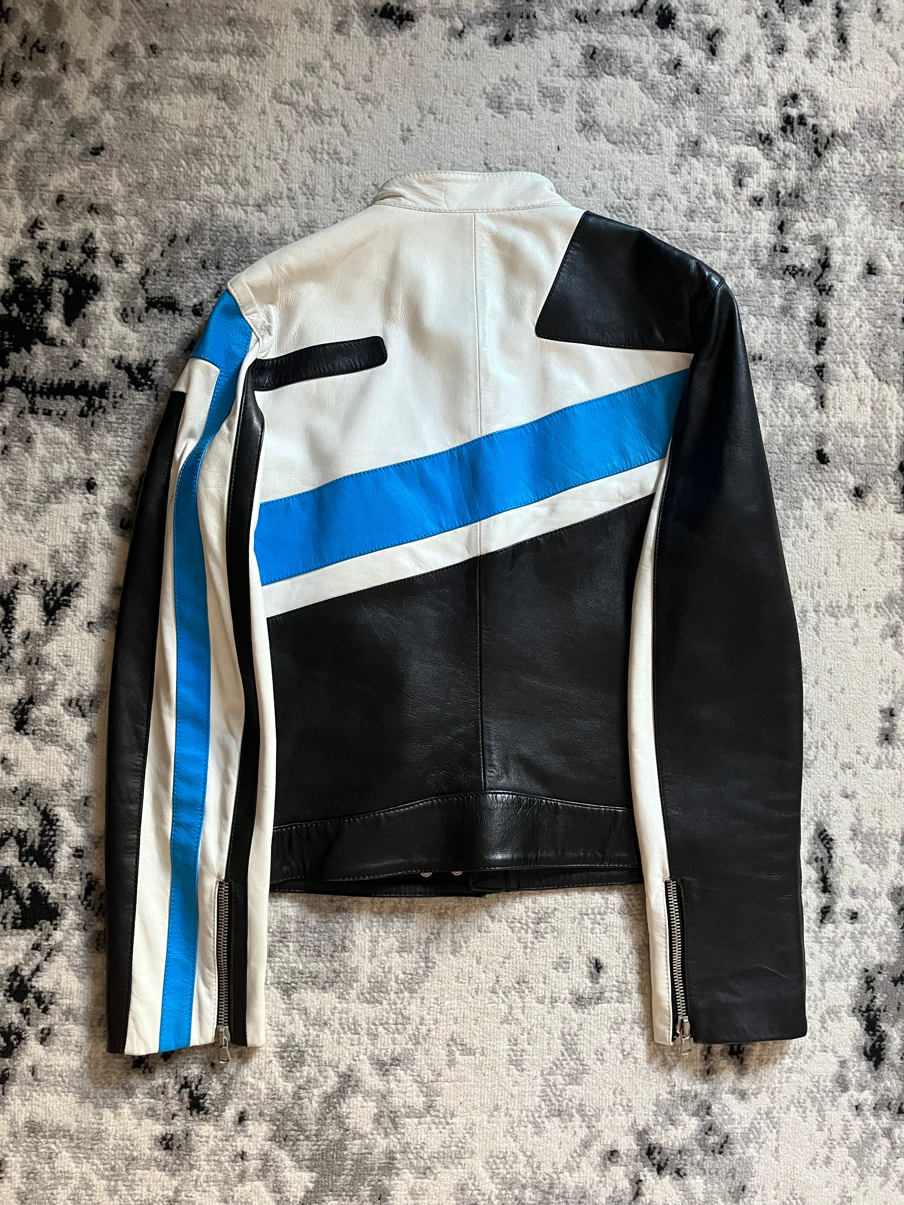 SS2001 Dolce & Gabbana Mythic Runway Biker Leather Jacket (M/L)