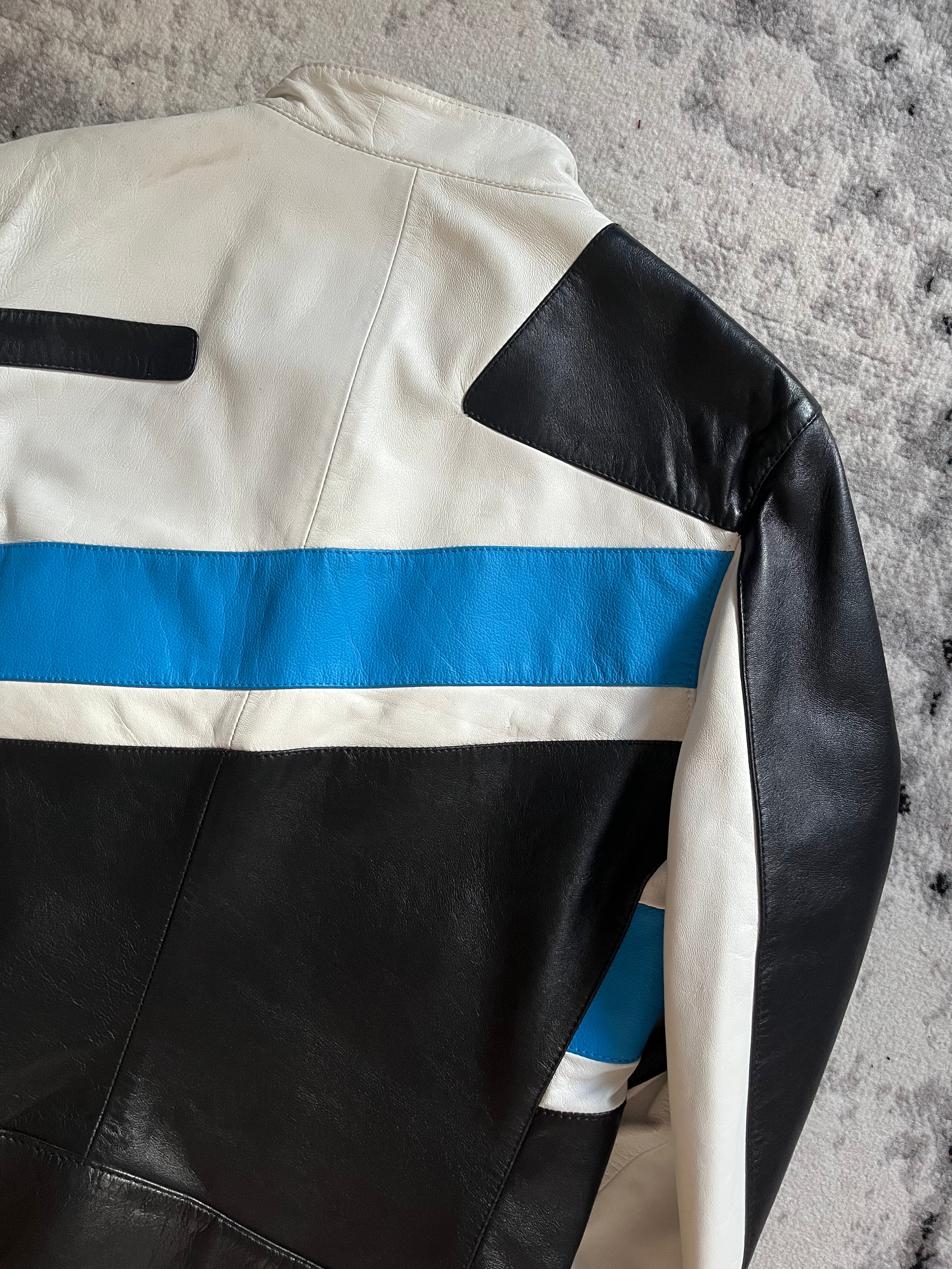 SS2001 Dolce & Gabbana Mythic Runway Biker Leather Jacket (M/L)