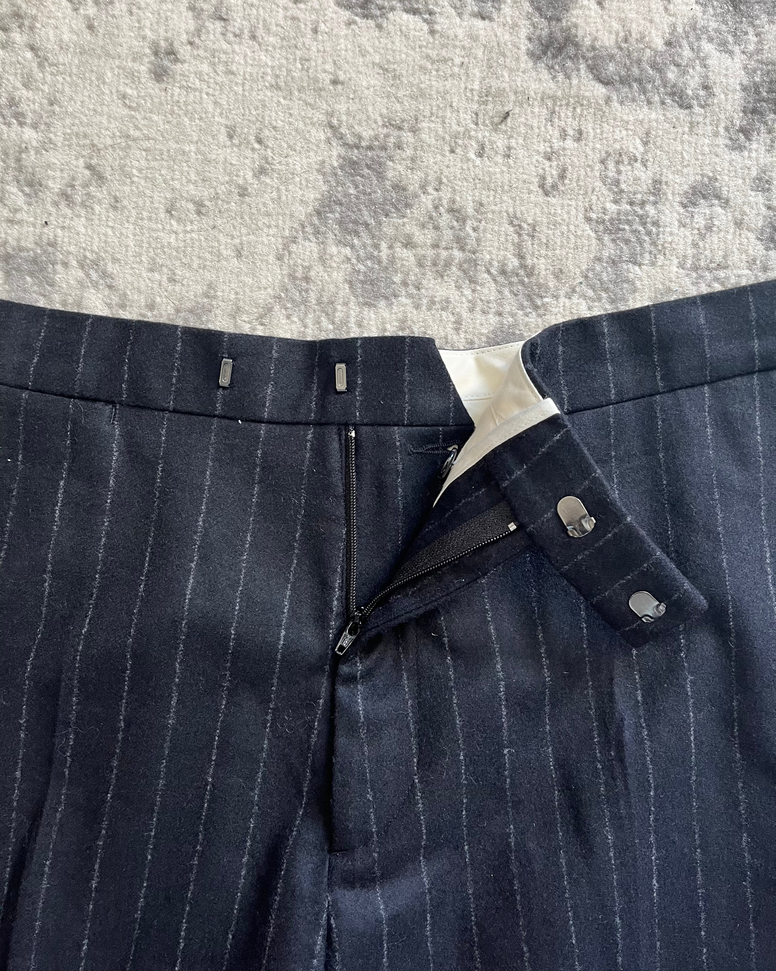 21 秋冬 Raf Simons 精裁羊毛长裤 (M/L)