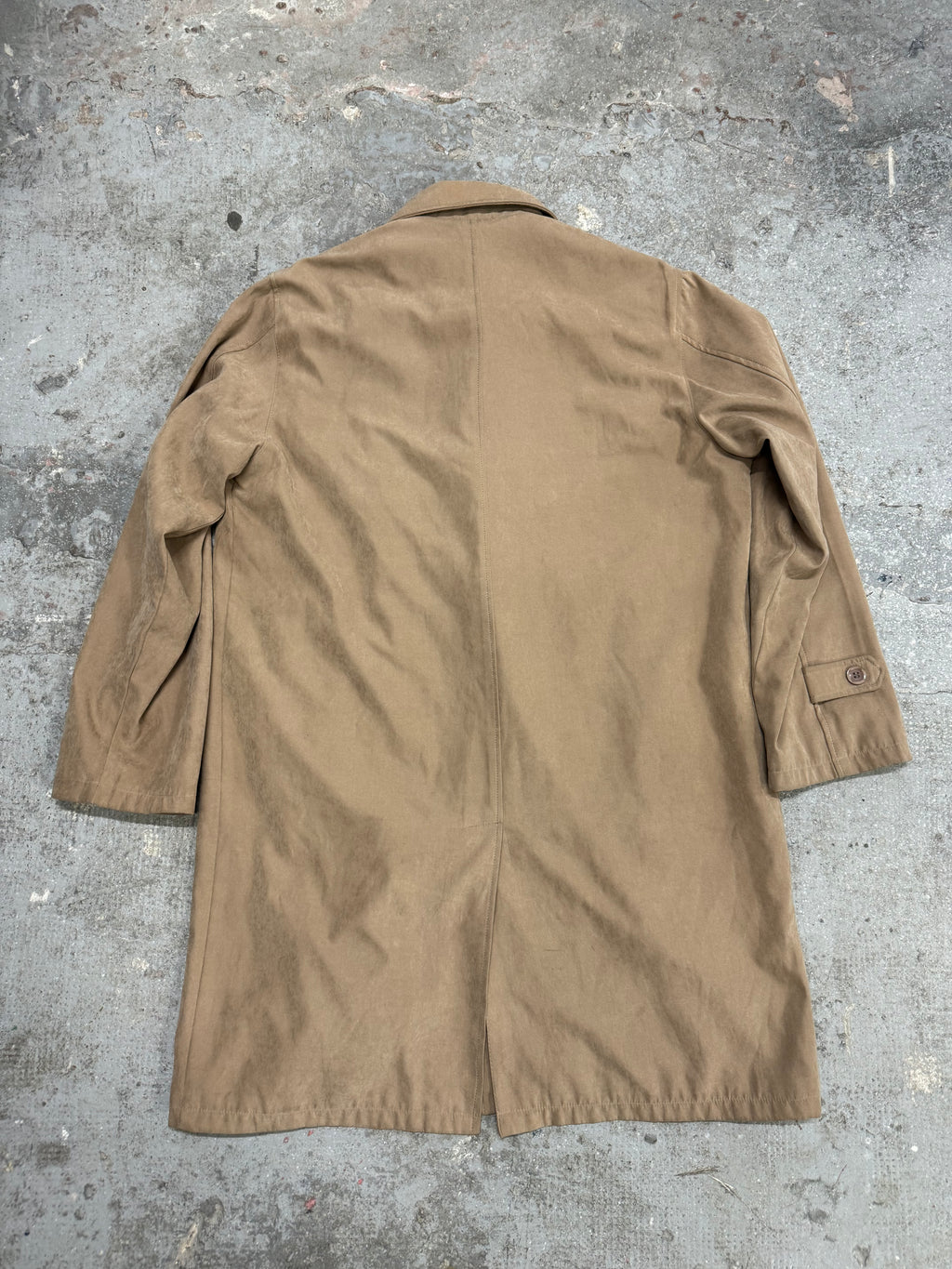Giorgio Armani Long Beige Alpaga Jacket (L)