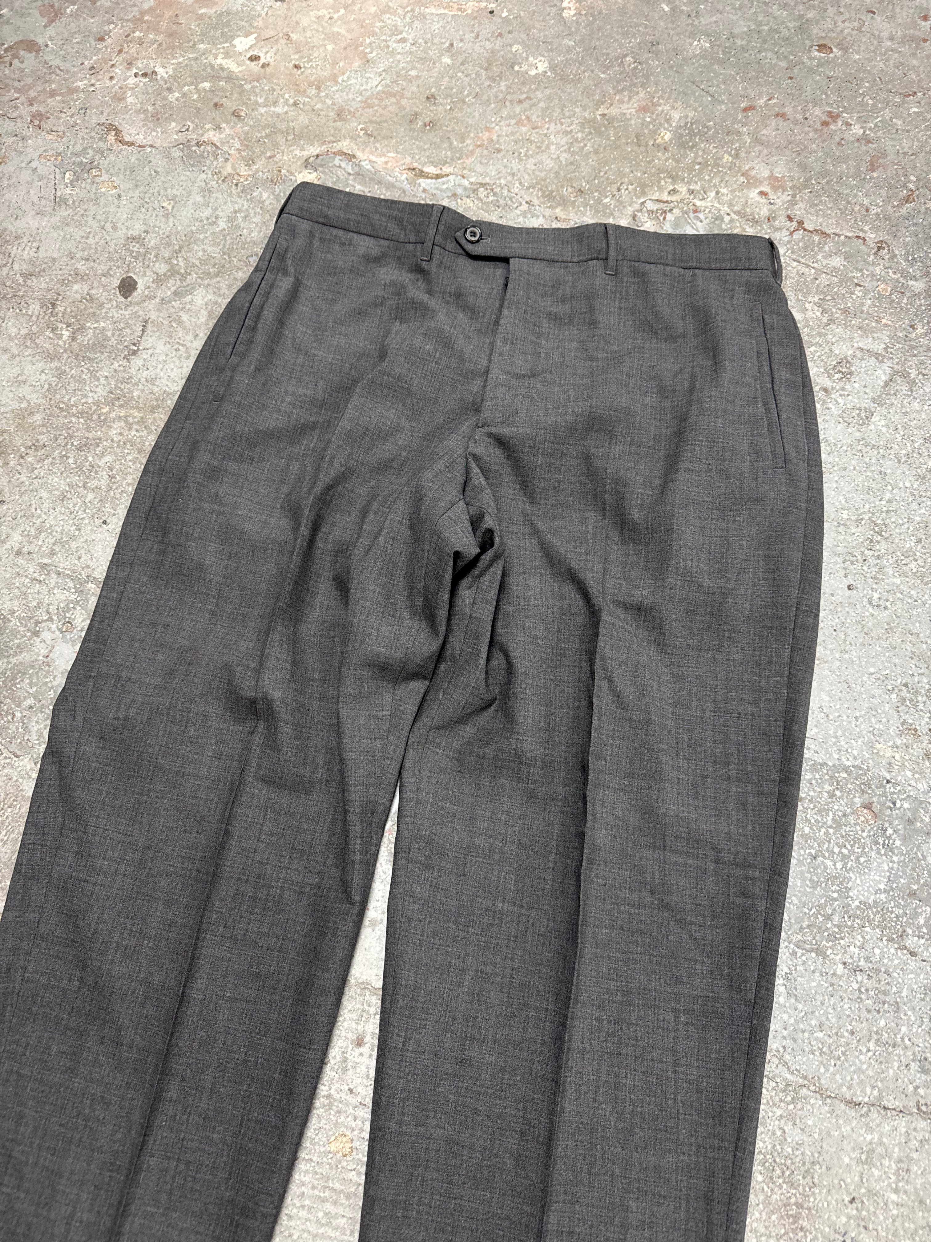 FW1998 Prada Grey Tailored Cozy Pants (L)