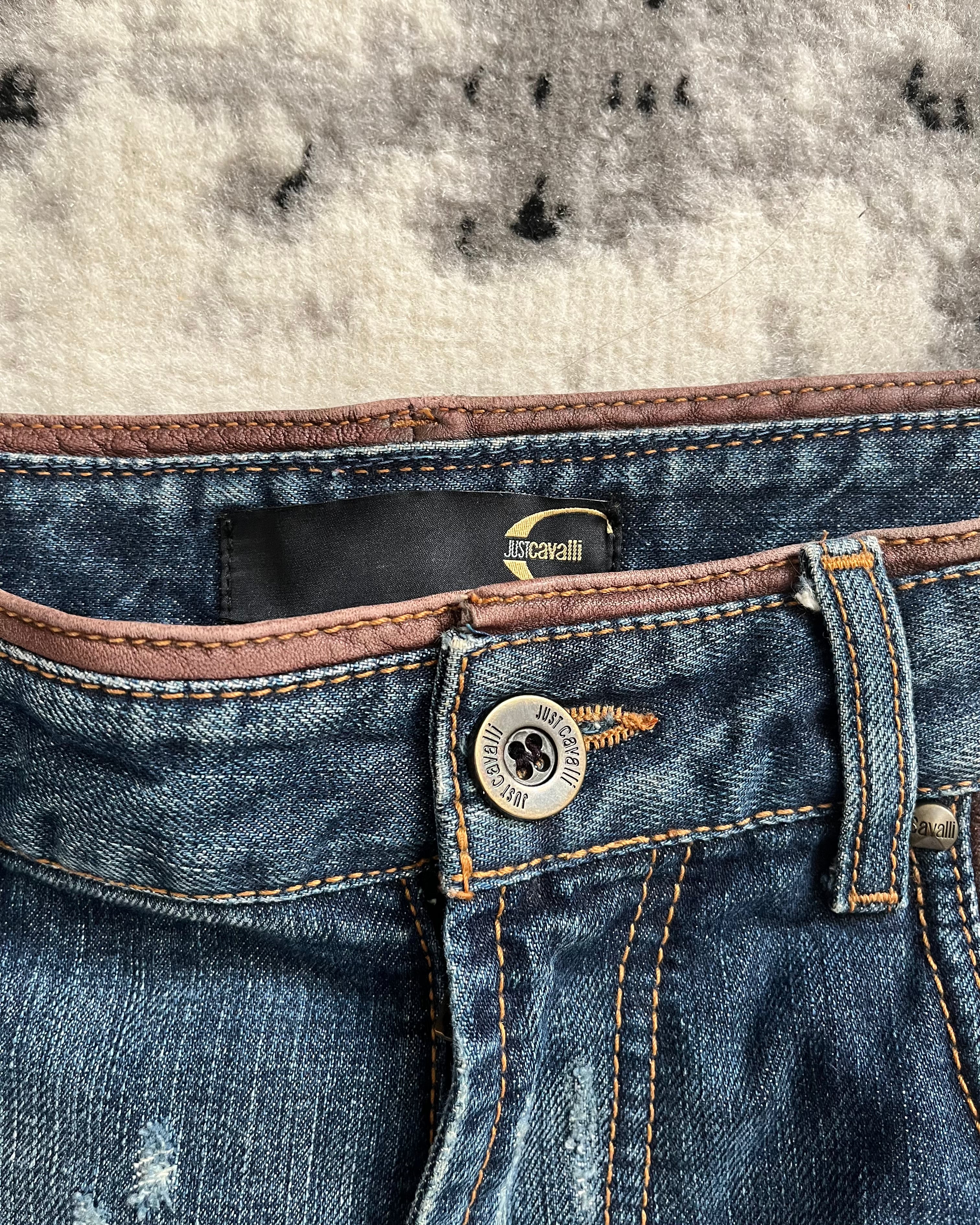 AW05 Just Cavalli Underground Relaxed Denim Pants (L/XL)