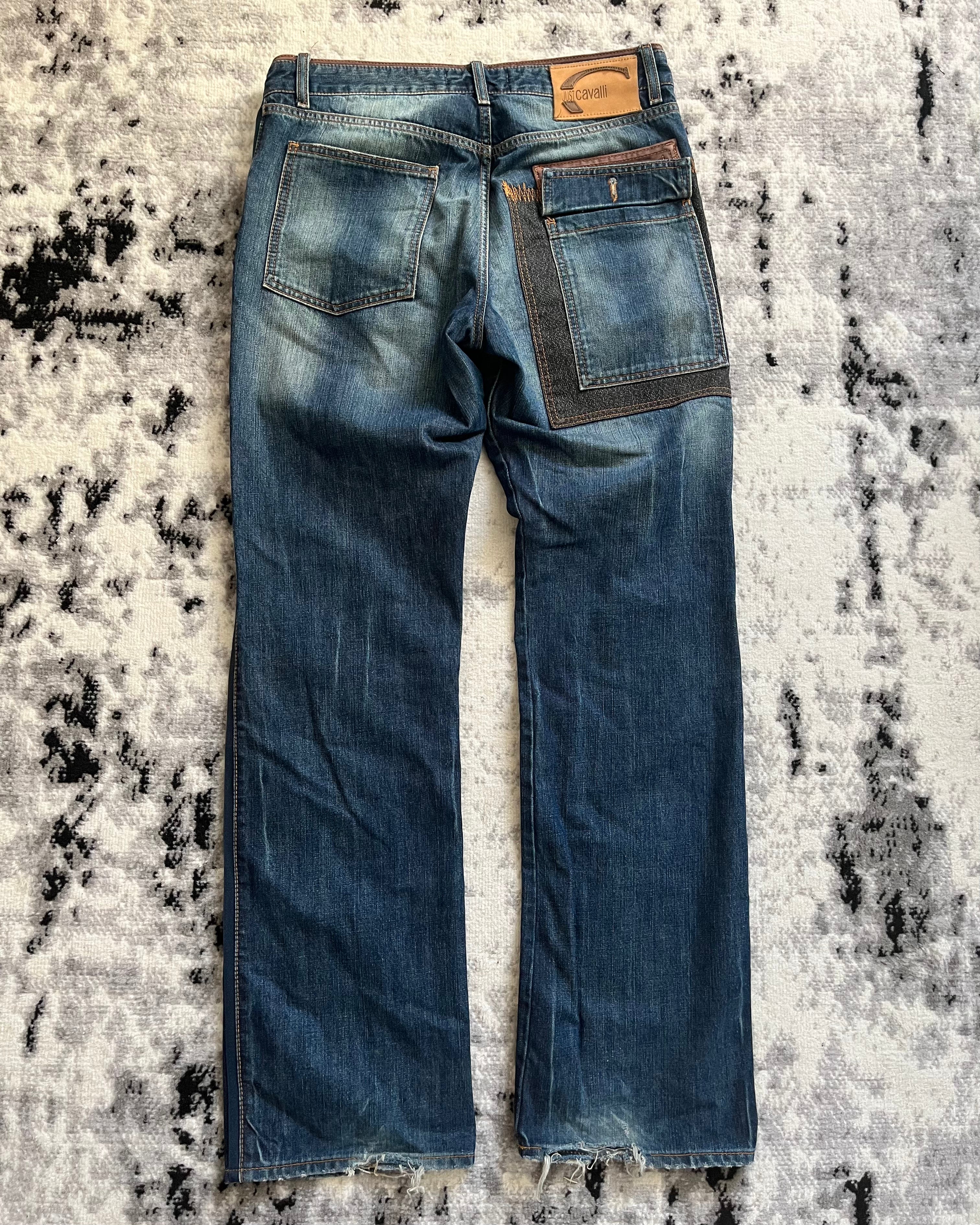 AW05 Just Cavalli Underground Relaxed Denim Pants (L/XL)
