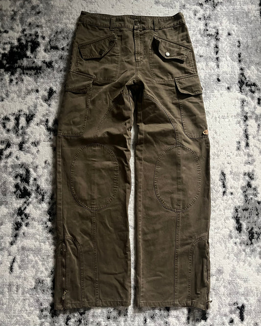 AW2003 Dolce & Gabbana Olive Cargo Pants (M)