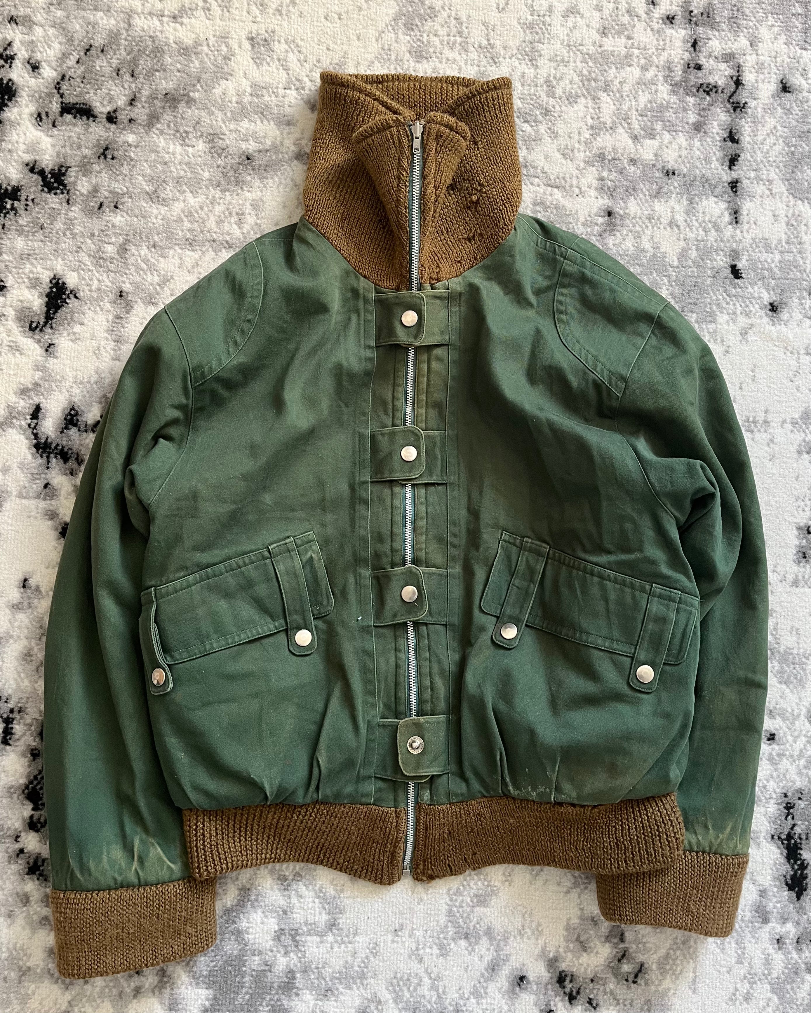 70年代 山本寛斎 リバーシブル ミリタリーボンバー (XS/S)