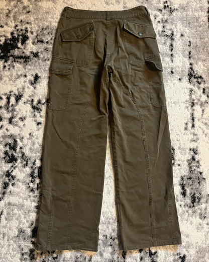 AW2003 Dolce & Gabbana Olive Cargo Pants (M)