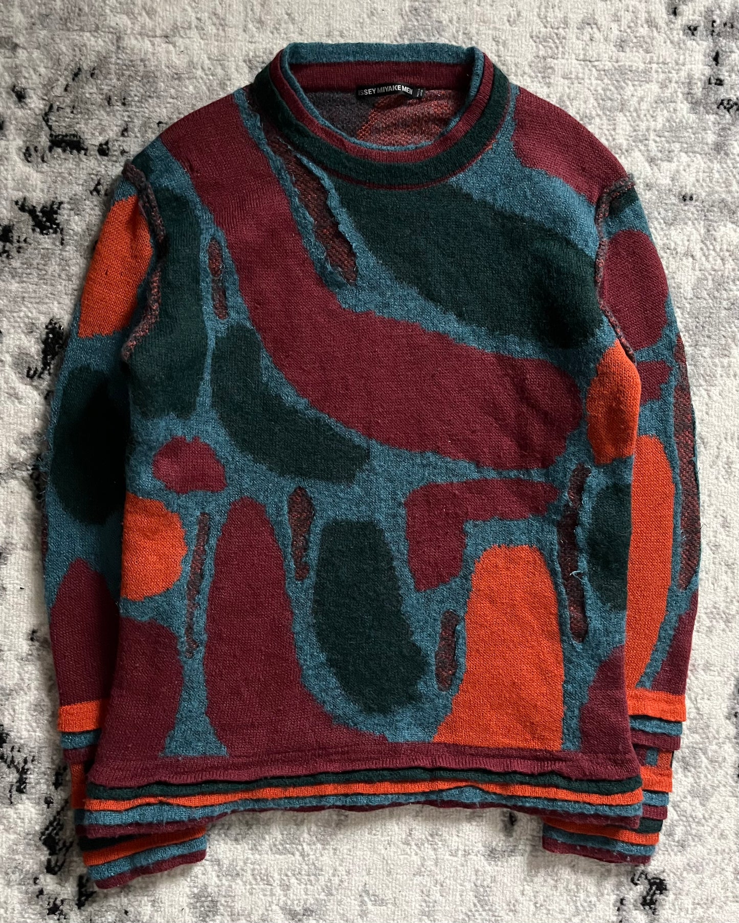 Issey Miyake Art Geo Positive Sweater (S)