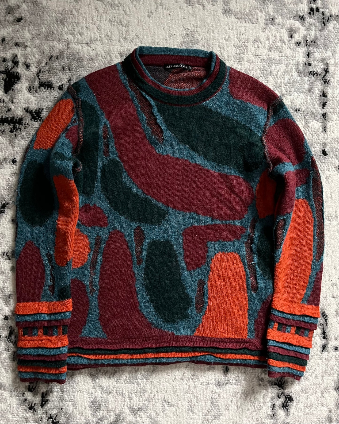 Issey Miyake Art Geo Positive Sweater (S)