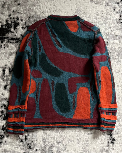 Issey Miyake Art Geo Positive Sweater (S)