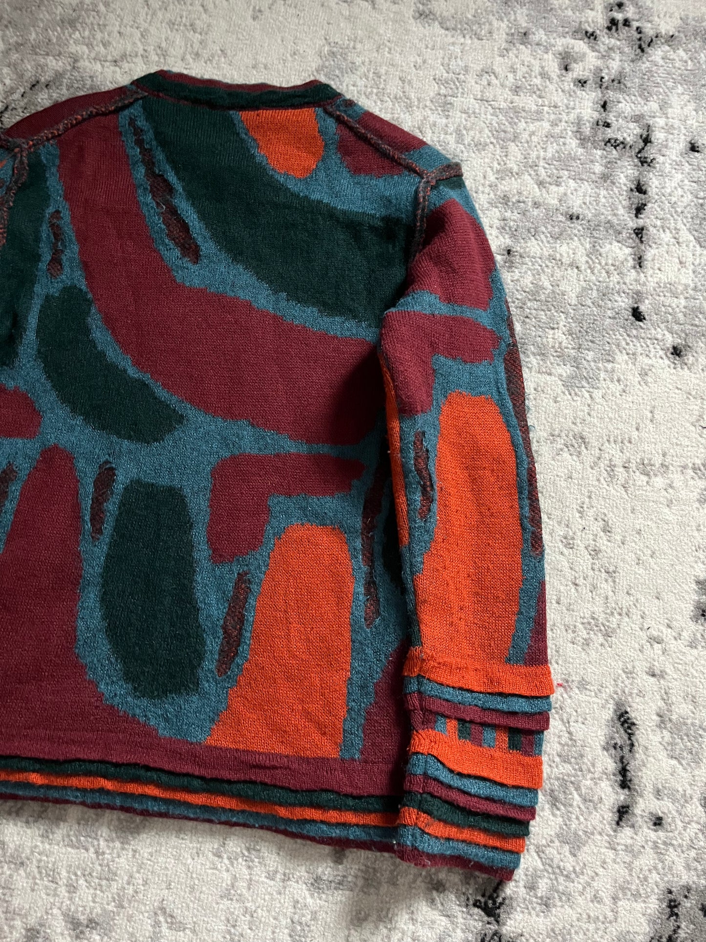 Issey Miyake Art Geo Positive Sweater (S)