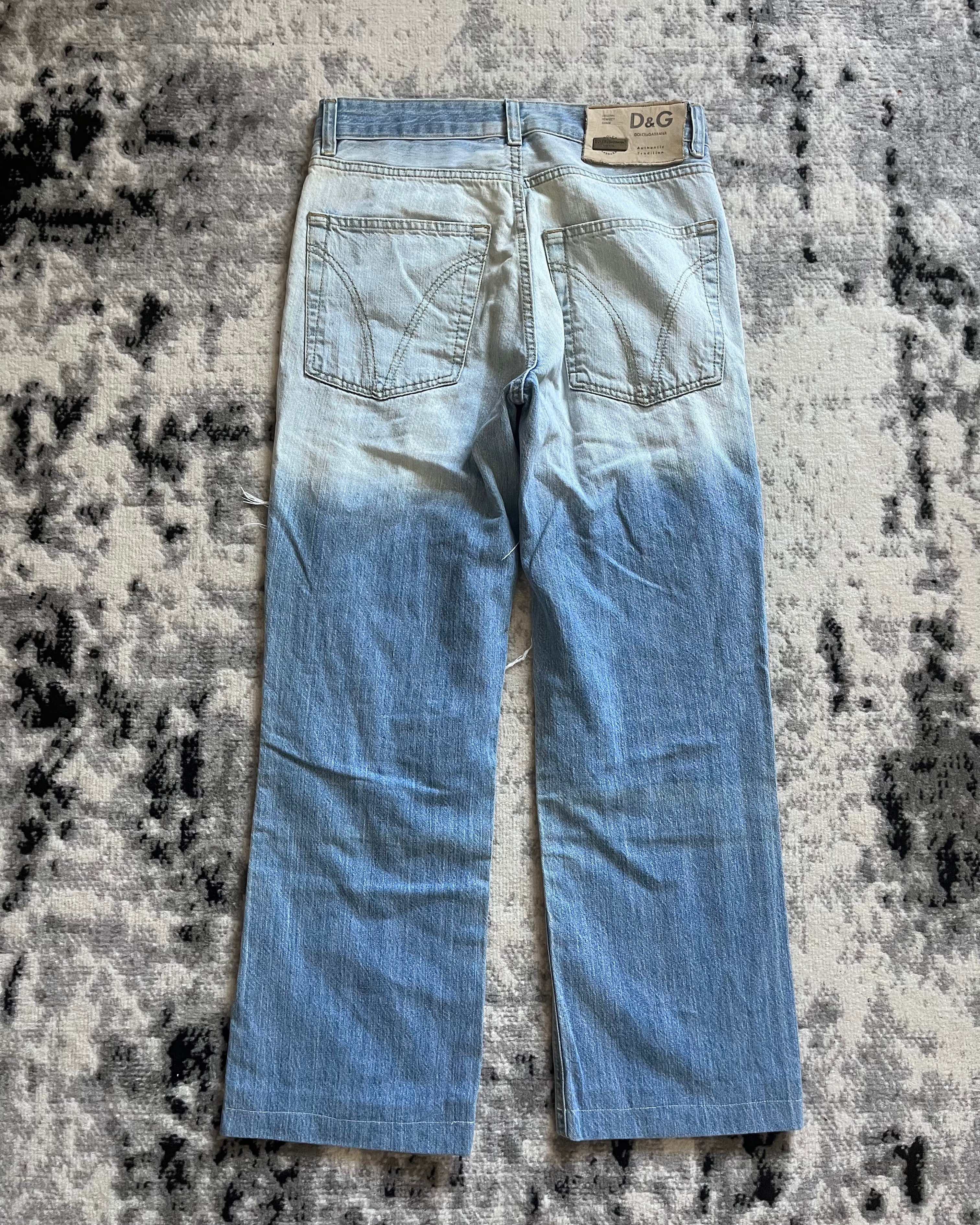 FW05 Dolce & Gabbana Poem Jeans Red Edition (S)