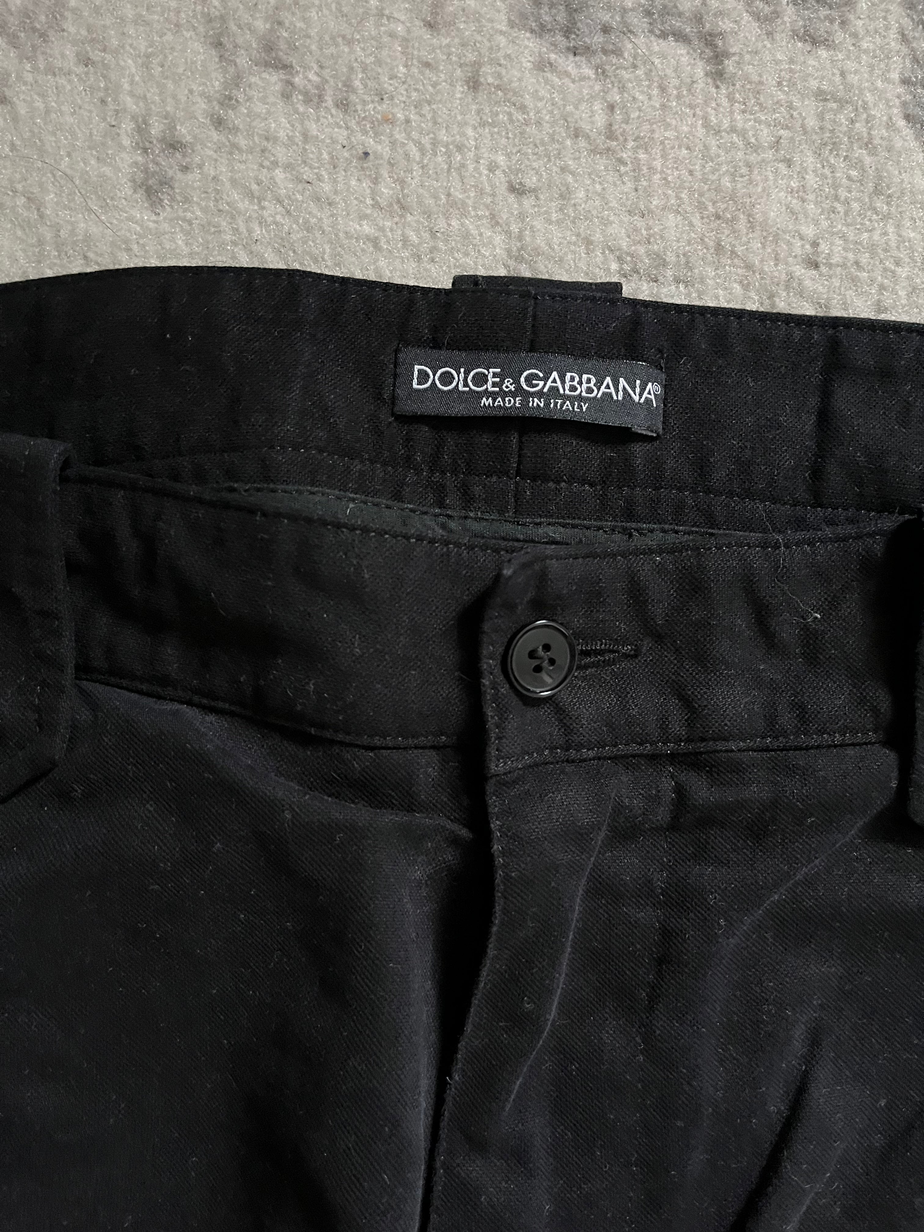 AW2003 Dolce & Gabbana Anatomic Zip Pants
