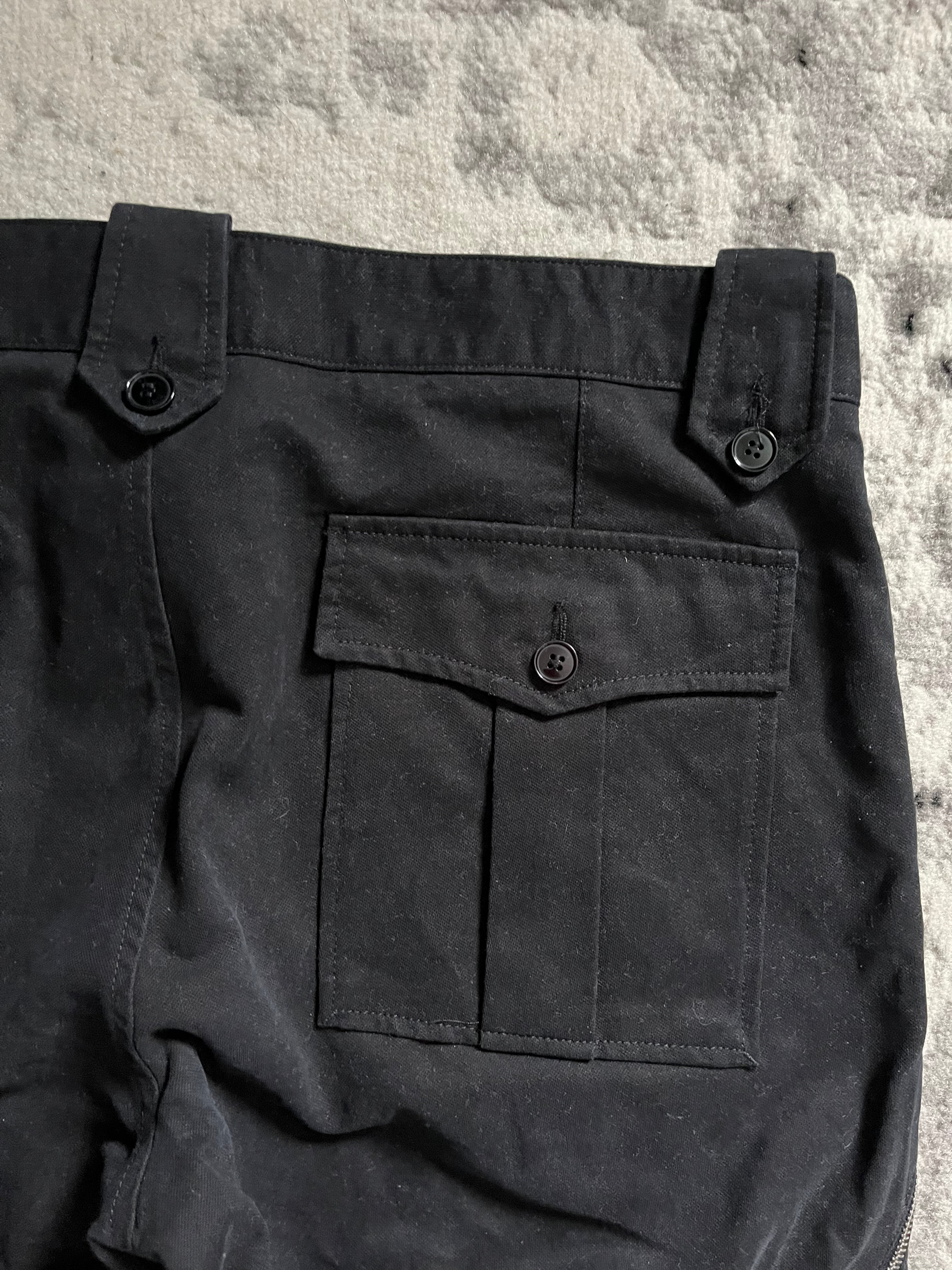 AW2003 Dolce & Gabbana Anatomic Zip Pants