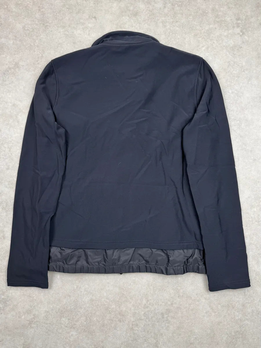 2000s Prada Navy Nylon Quilted Light Jacket IhaXYTRd 4