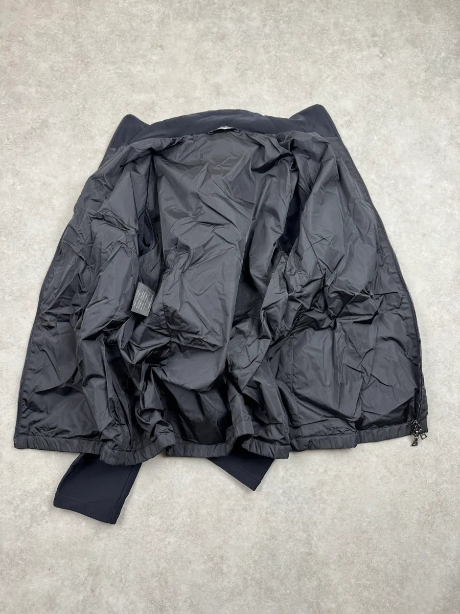 2000s Prada Navy Nylon Quilted Light Jacket IhaXYTRd 5