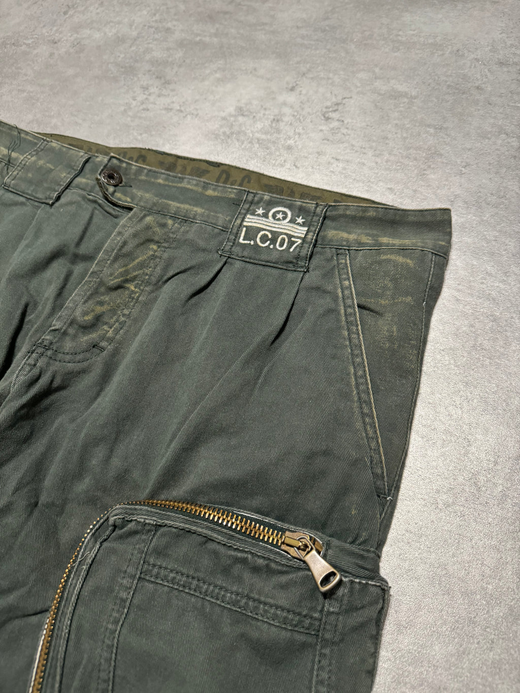 AW2006 Dolce & Gabbana Army Navy Naval Cargo Pants (XL) - 8