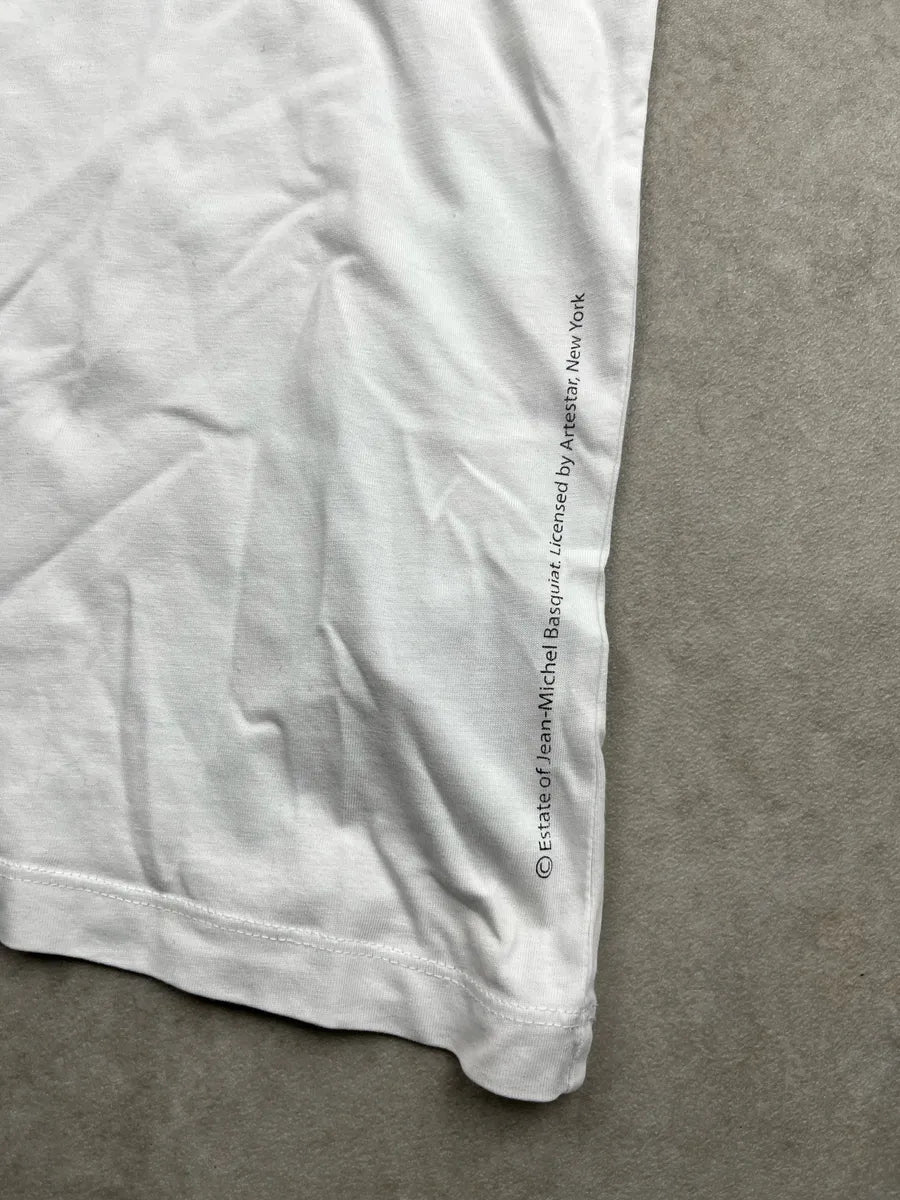 Agnès b. White Basquiat Graphic T-Shirt ITVmYvjE 9