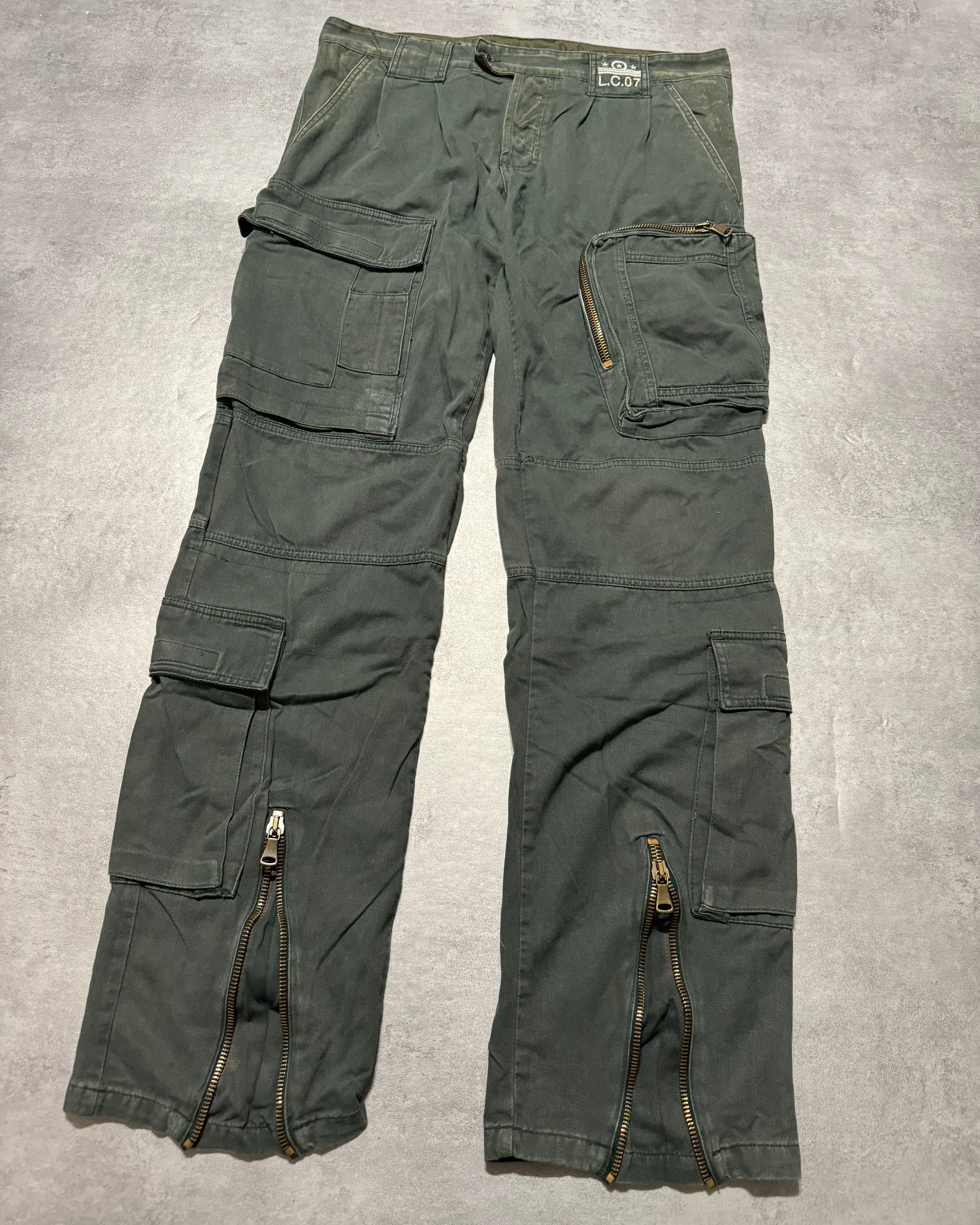 AW2006 Dolce & Gabbana Army Navy Naval Cargo Pants (XL) - 10