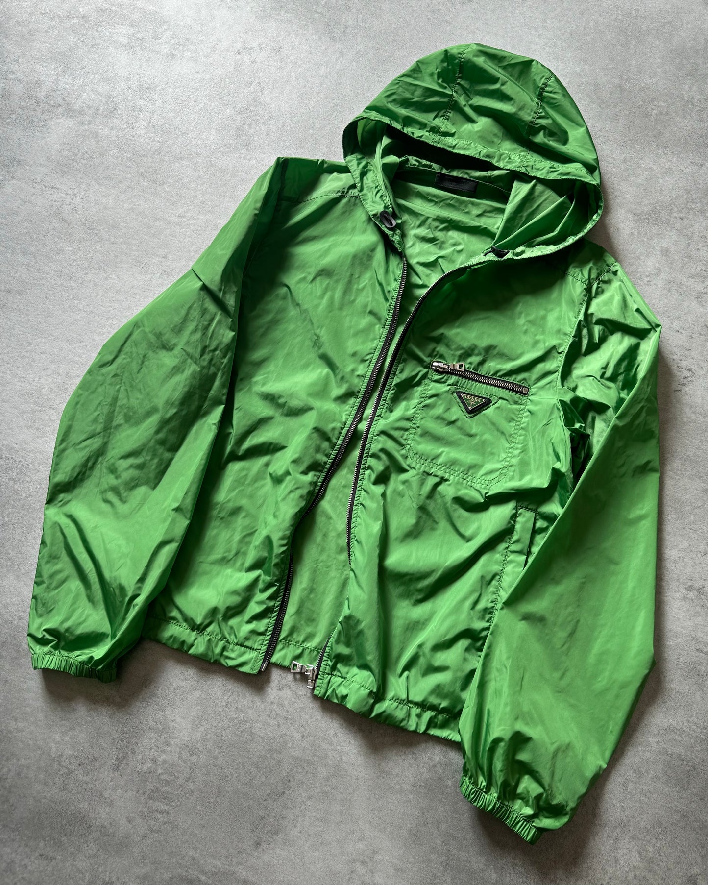 AW2008 Prada Green Dopamine Light Jacket (M) - 7