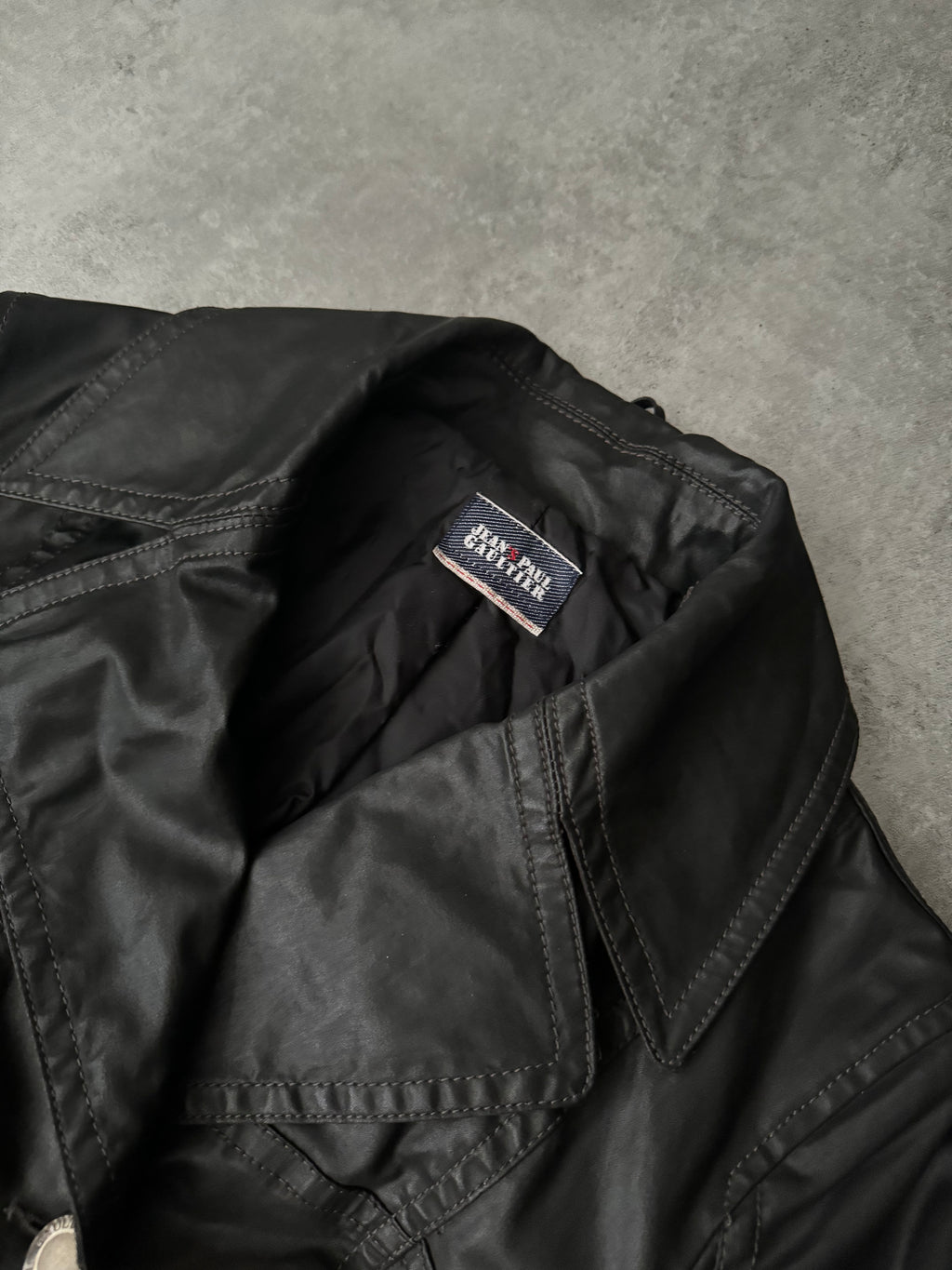 2000s Jean Paul Gaultier Cargo Detachable Trench Jacket (S) - 6