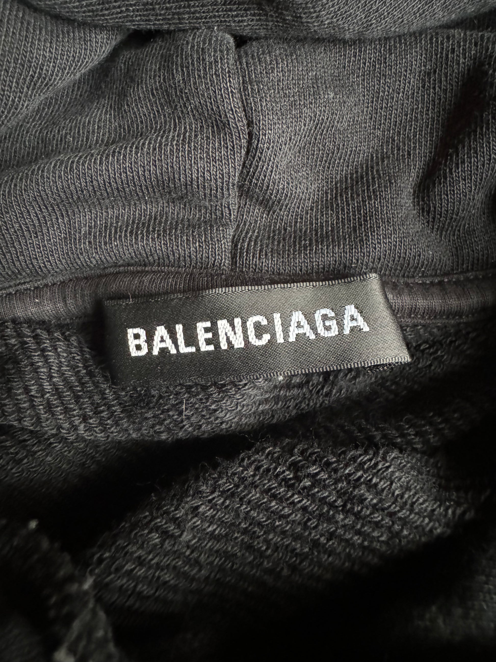 AW2019 Balenciaga Barbie Kering Pink & Black Hoodie (S/M) - 5