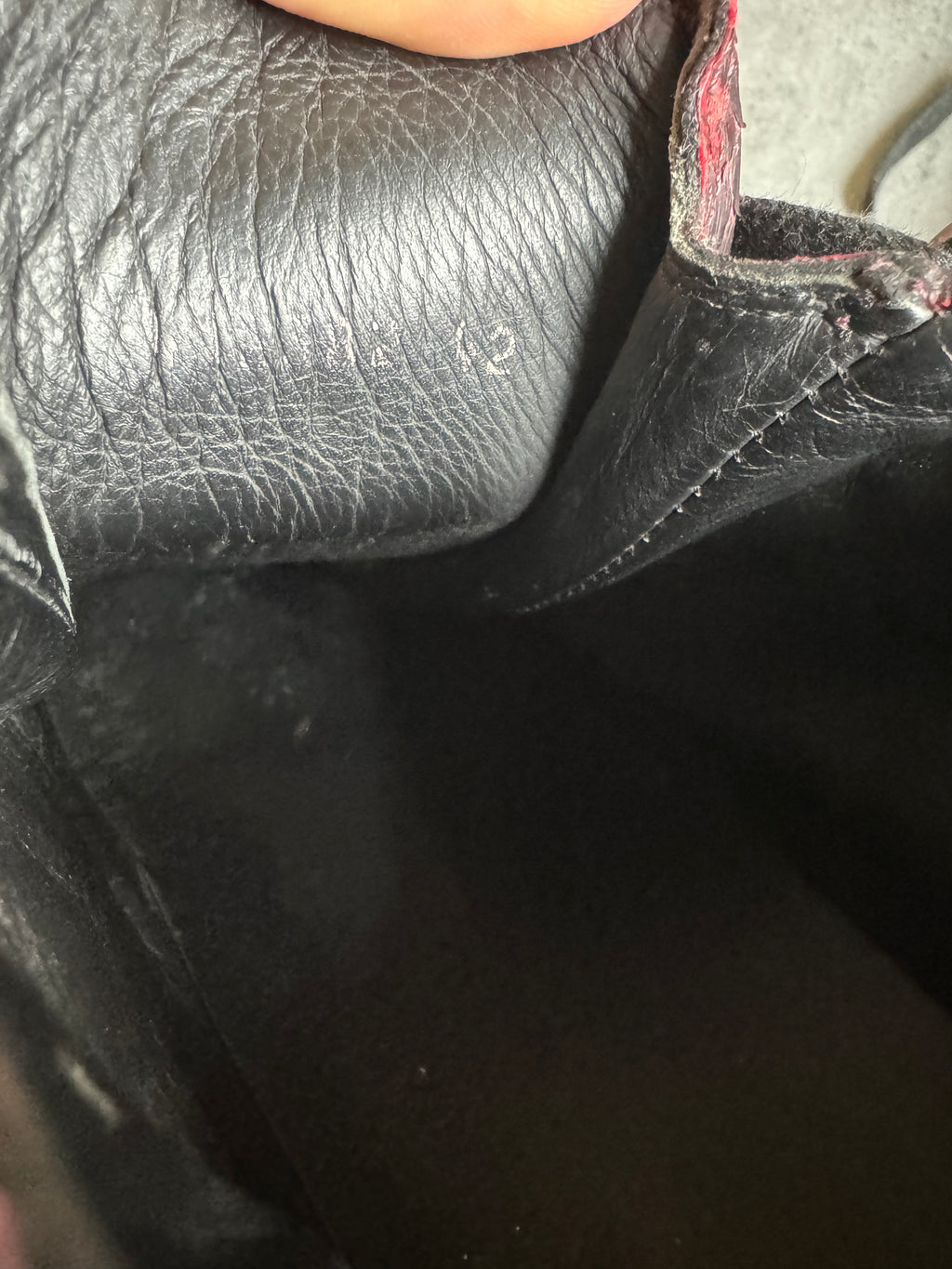 2014 Balenciaga Arena High Red Python Shell Effect  (43) - 6