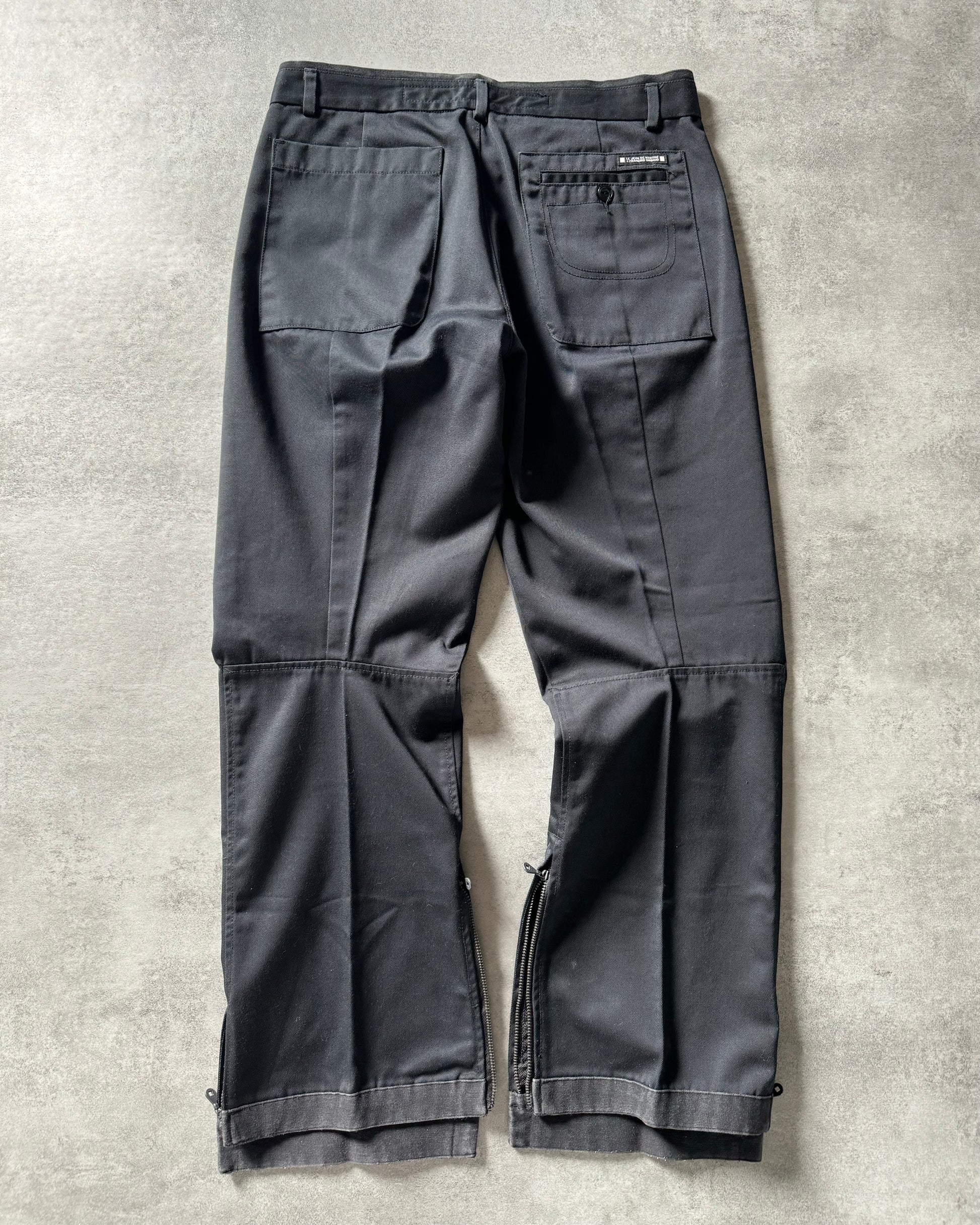 AW2008 Marithé + François Girbaud Destructured Elegant Tailored Pants (M) - 2