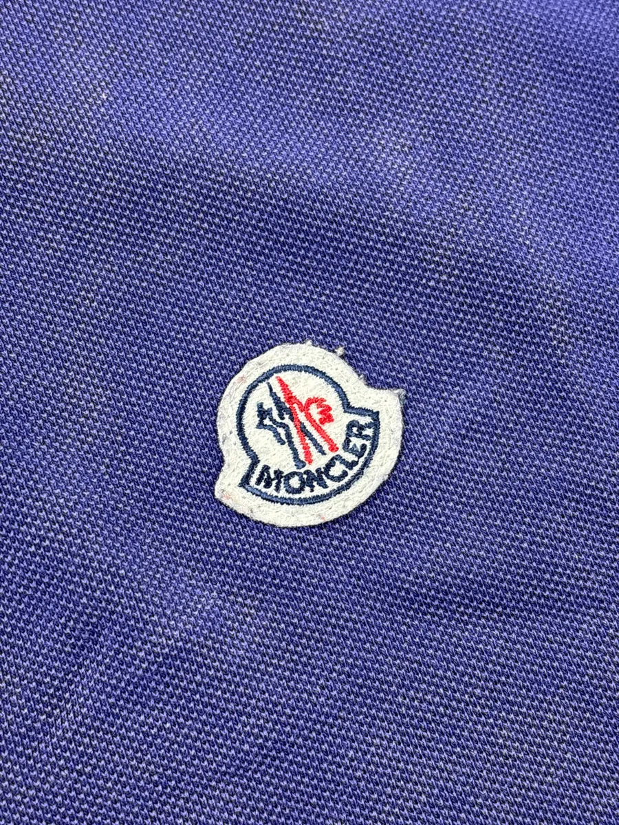 Moncler Navy Piqué Logo Patch Polo ItMagOFO 6