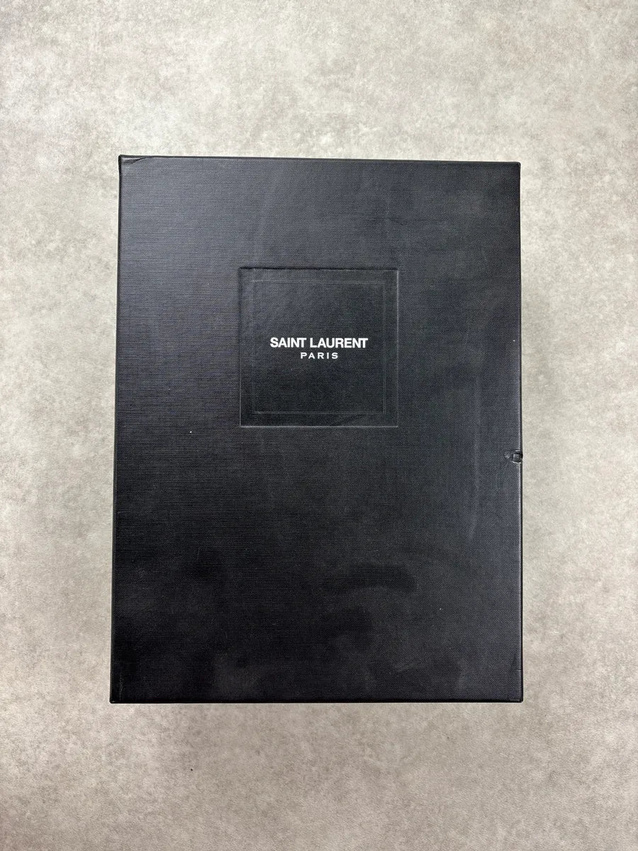2010s Saint Laurent Black Suede Chelsea Boots IzzdAAgk 9