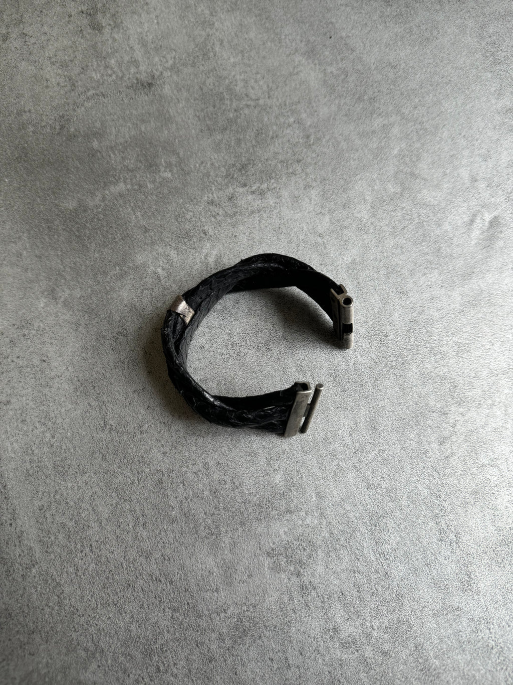 Ivo Scunzani Python Whisper Leather Bracelet (OS) - 7