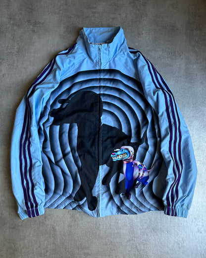 Adidas x Kerwin Frost Blue Track Top Jacket (L) - 1