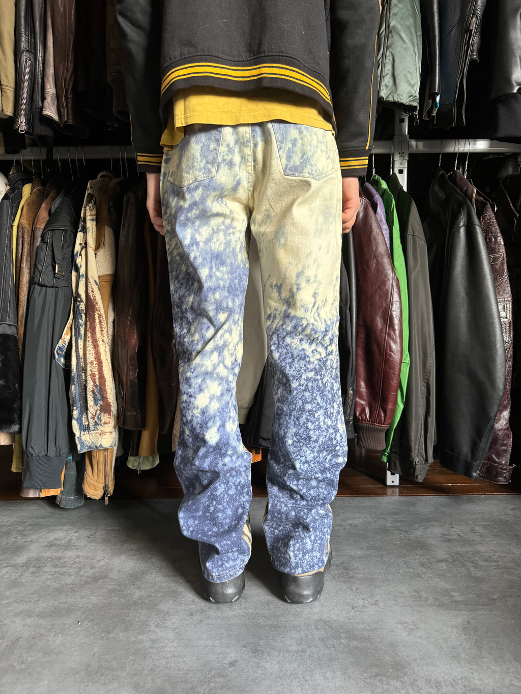 2000s Roberto Cavalli Jaguar Ocean Exploration Pants (M) - 4