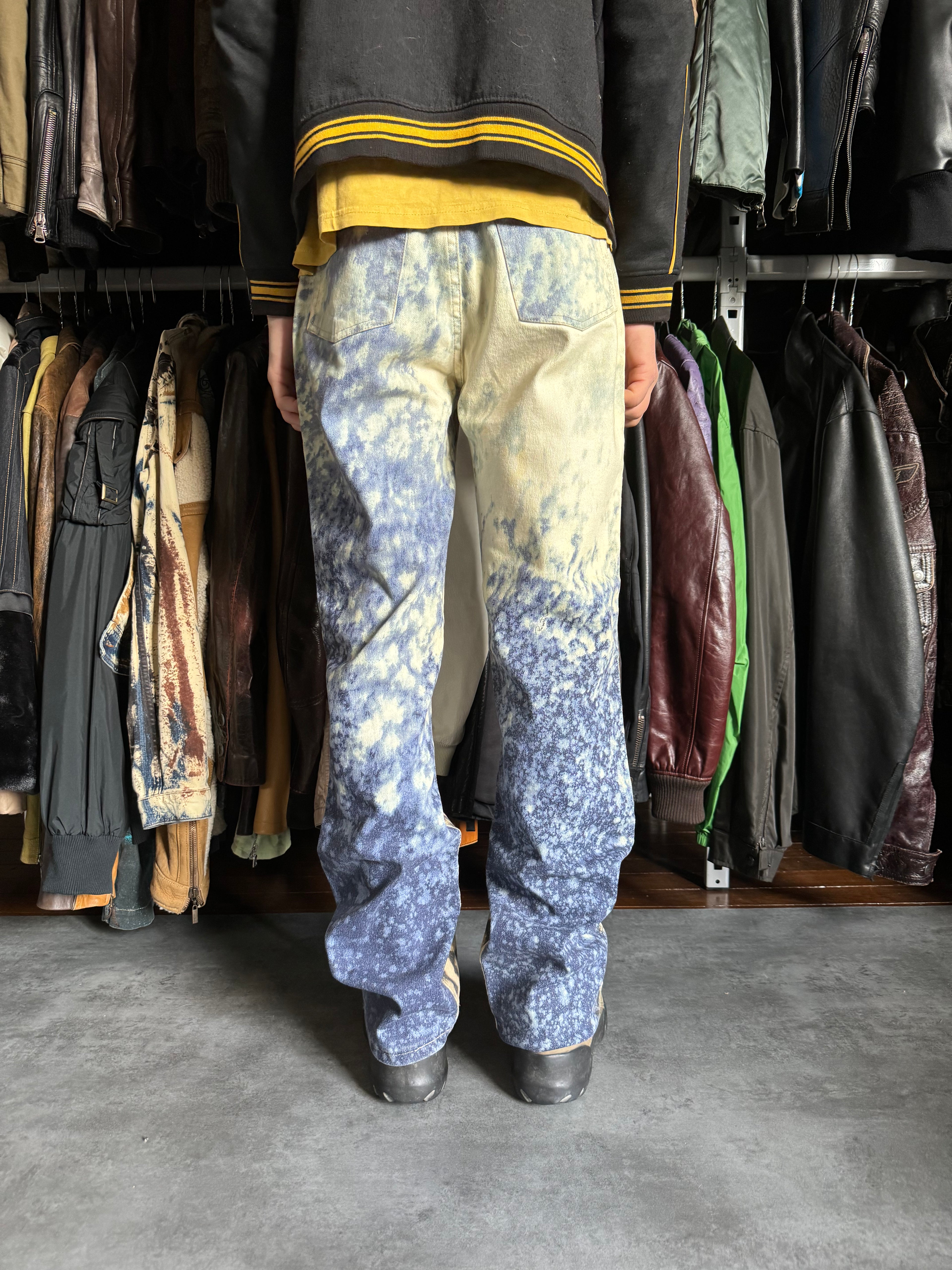 2000s Roberto Cavalli Jaguar Ocean Exploration Pants (M) - 4