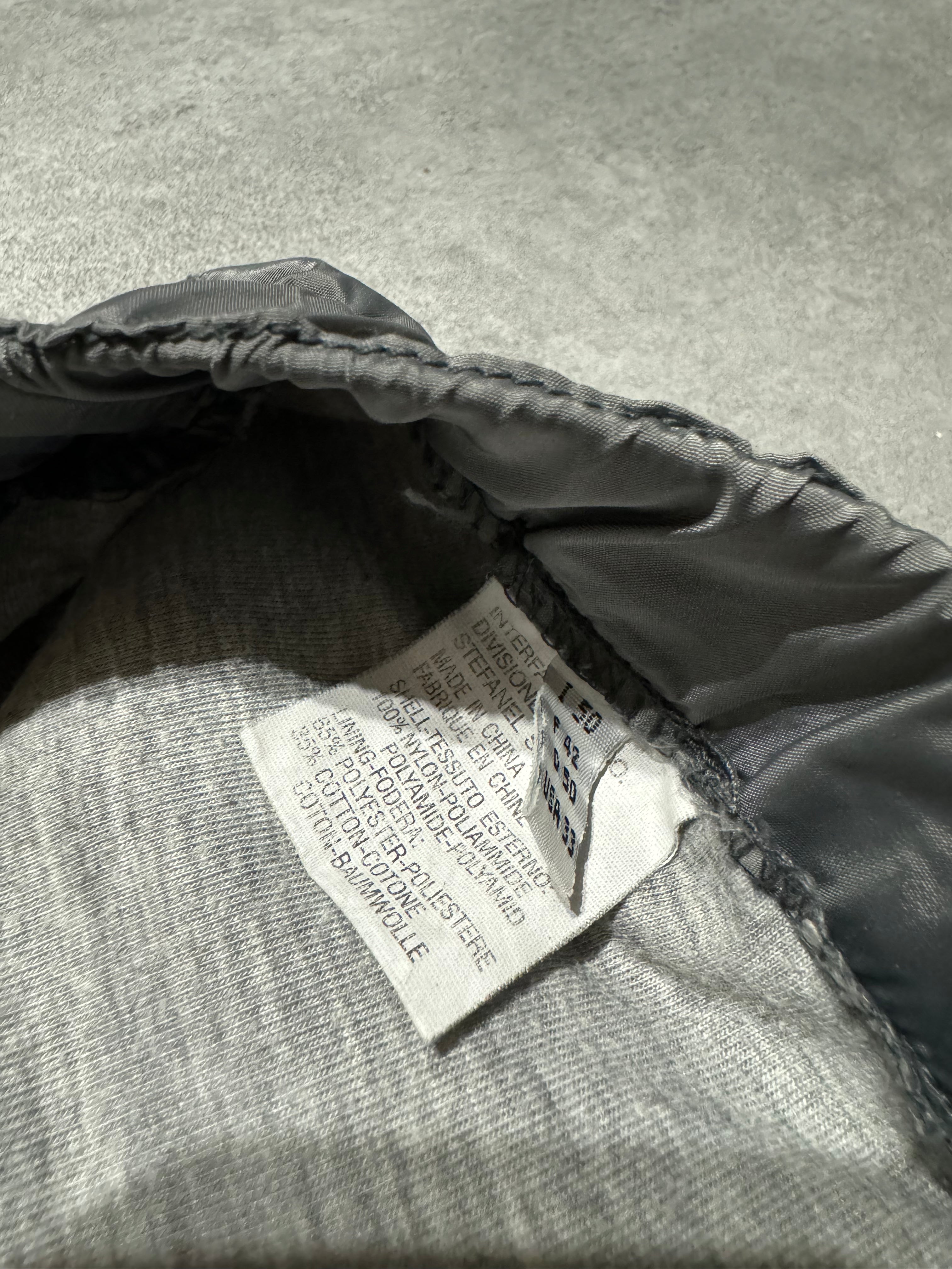 2000s Marithé + François Girbaud Tactical Grey Nylon Cargo Pants (M) - 5