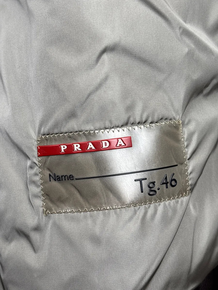 2000s Prada Ivory Fur Pony Hair Zip-Up Bomber Jacket JOZezSqH 14