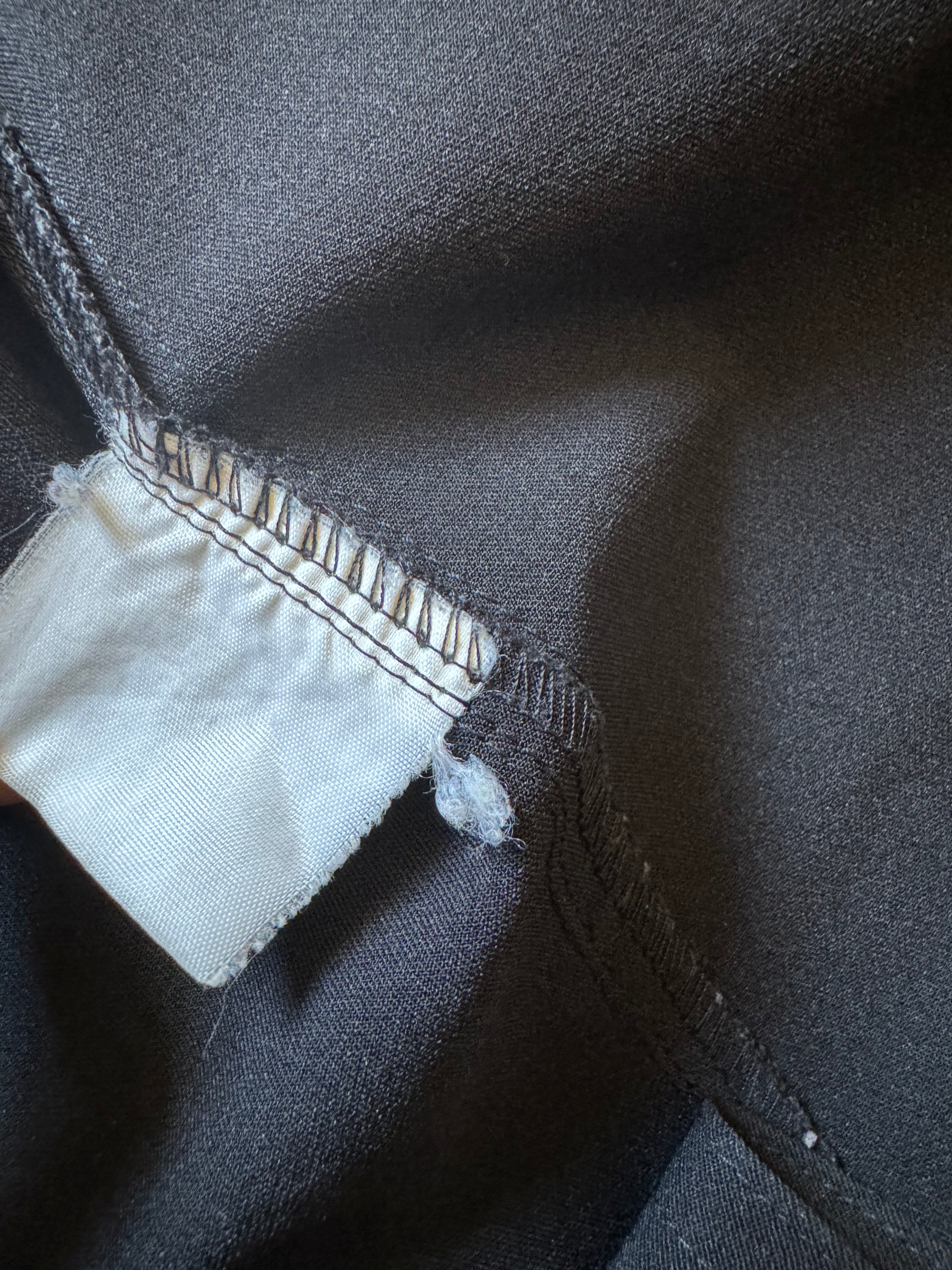 2000s Marithé + François Girbaud Black Light Trucker Jacket (XS) - 6