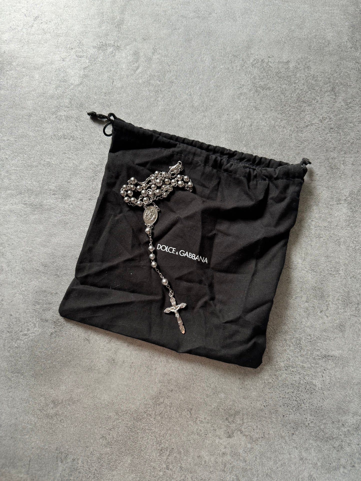 Dolce & Gabbana Modern Catholic Rosary Necklace (OS) - 3
