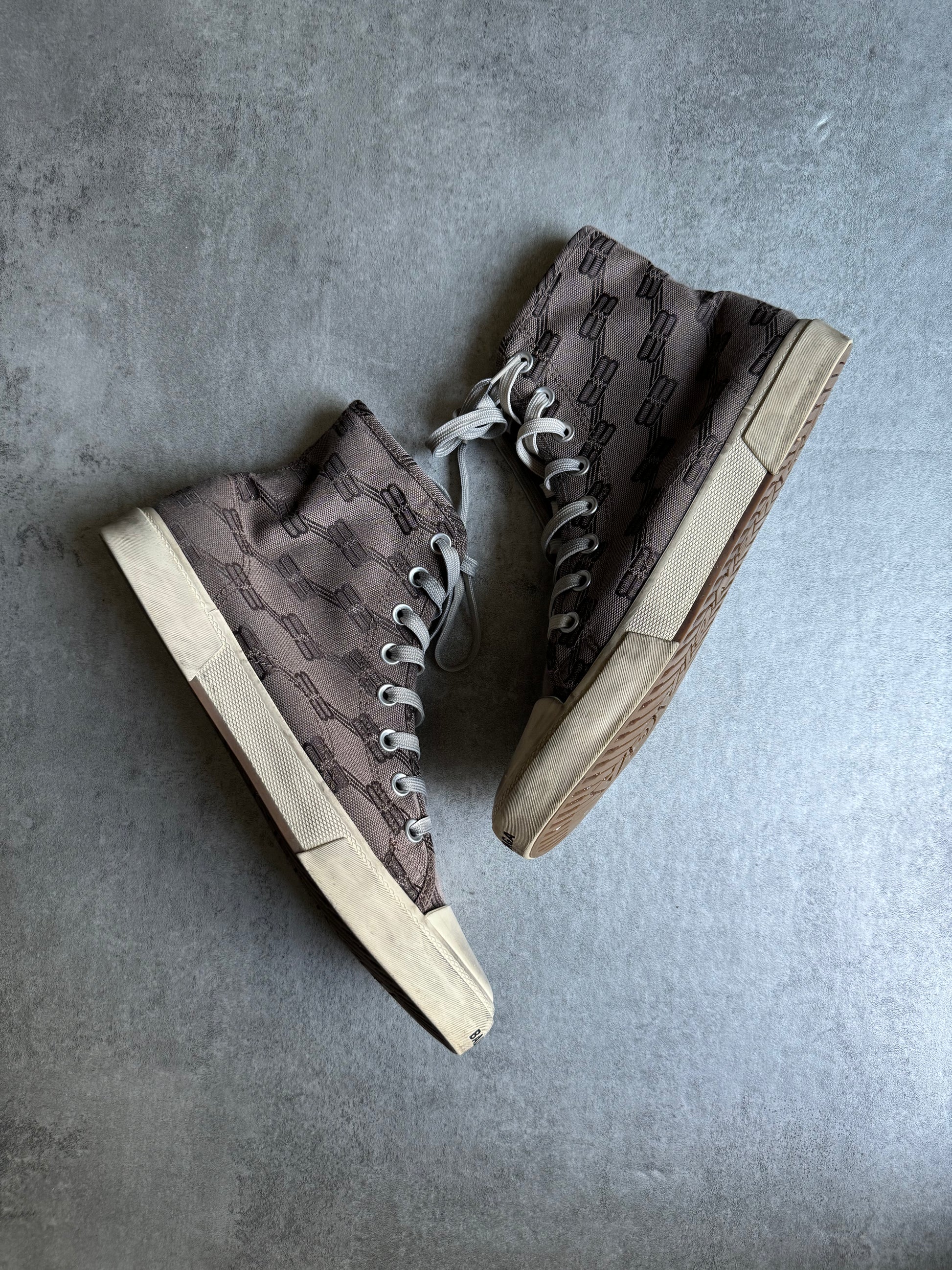 Balenciaga Paris Monogram High Top Shoes 43eu us9 5 Dolce Vita Hub